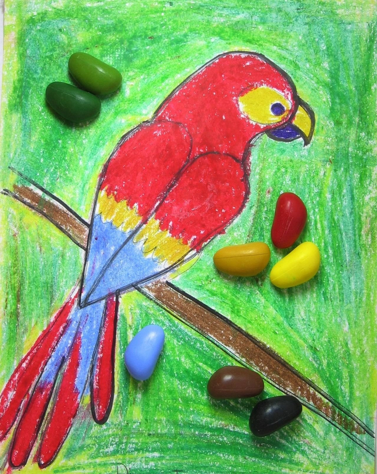 Crayon Rocks Natural Soy Wax Crayons (Multicolor, 8 Count) ktxxo