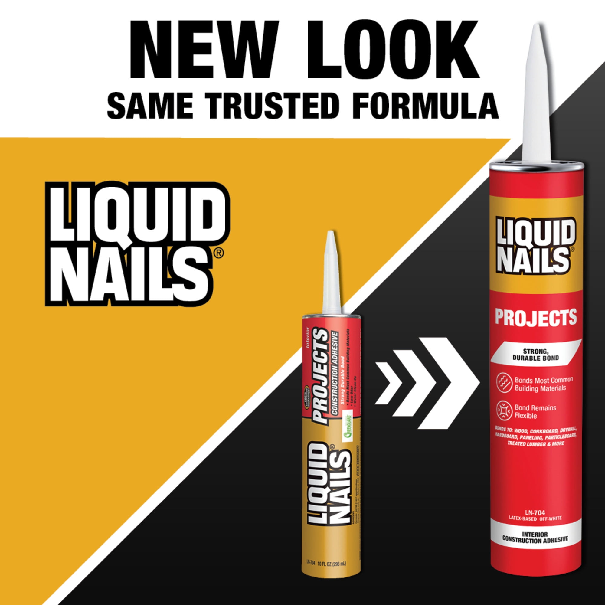 Liquid Nails Interior Projects Latex Construction Adhesive (White, 10 oz) ulq09