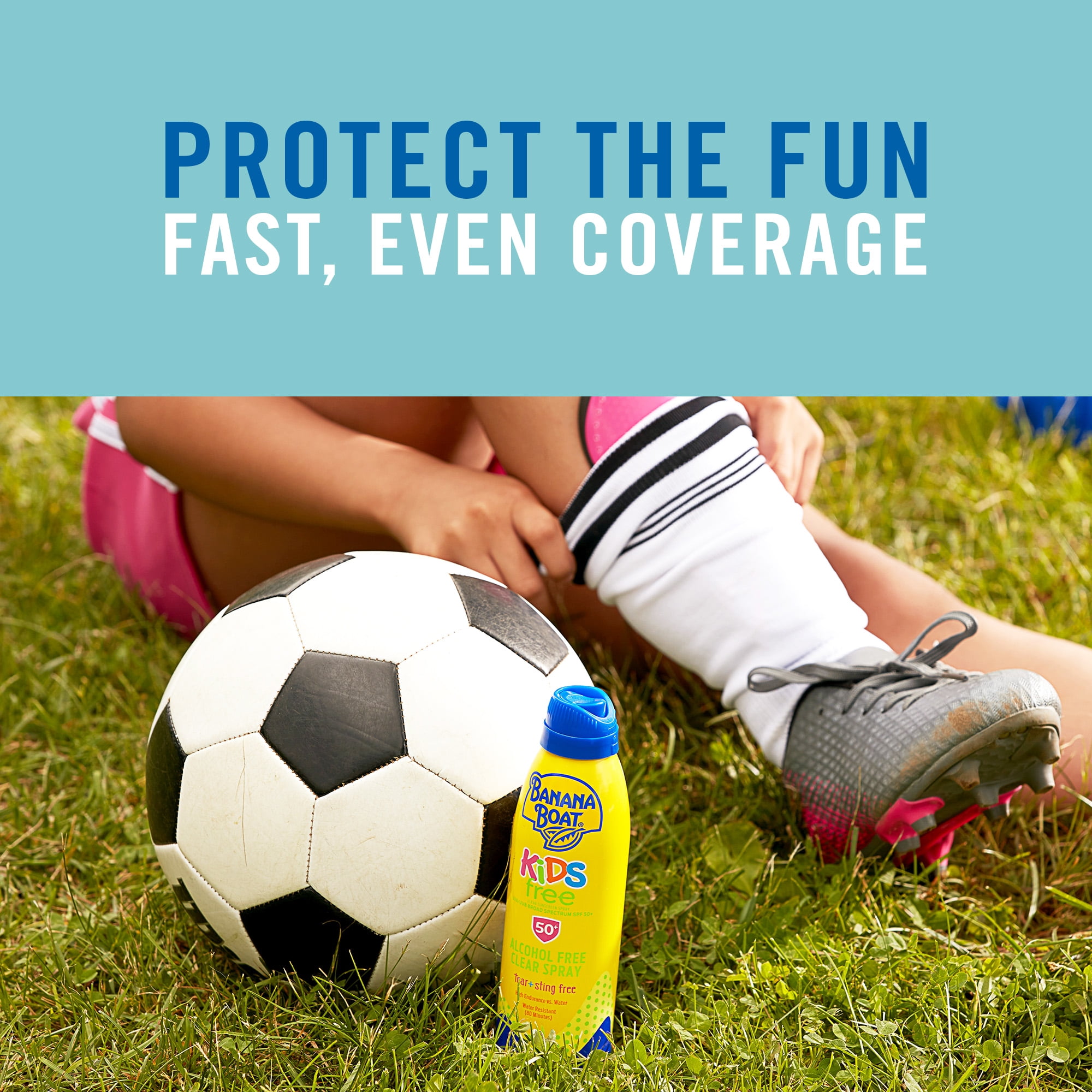 Banana Boat Kids Sport Sunscreen Spray (SPF 50, 6 oz) yyuwm