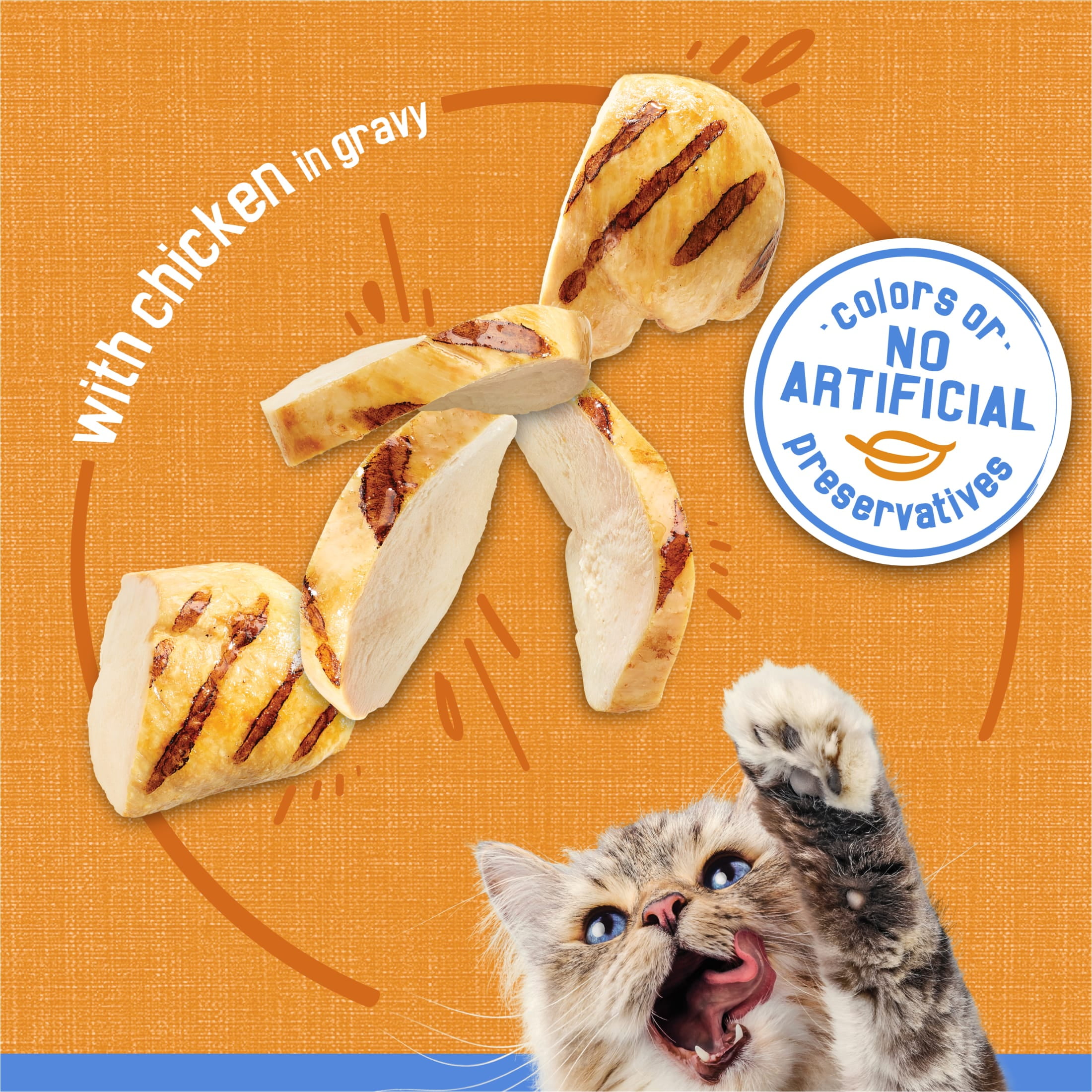 Friskies Shreds Chicken in Gravy Wet Cat Food (5.5 oz) lb0me