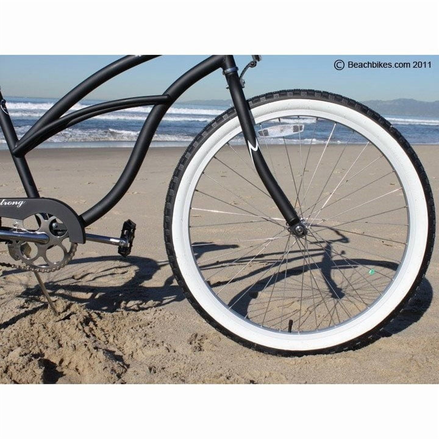 Firmstrong Urban Lady Women's Single Speed Beach Cruiser Bicycle (Matte Black, 26 in) racol