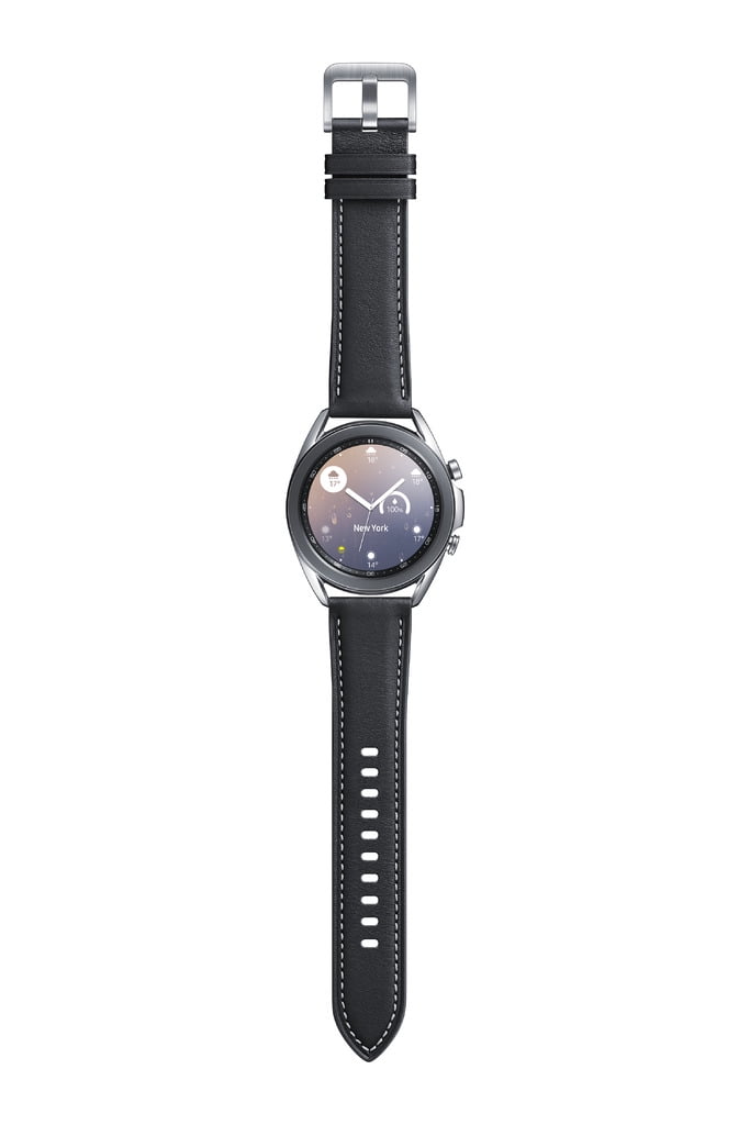 Samsung Galaxy Watch 3 Smartwatch Fitness Tracker with Health Monitoring and Bluetooth Connectivity (Mystic Silver, 41mm) 7tuo2