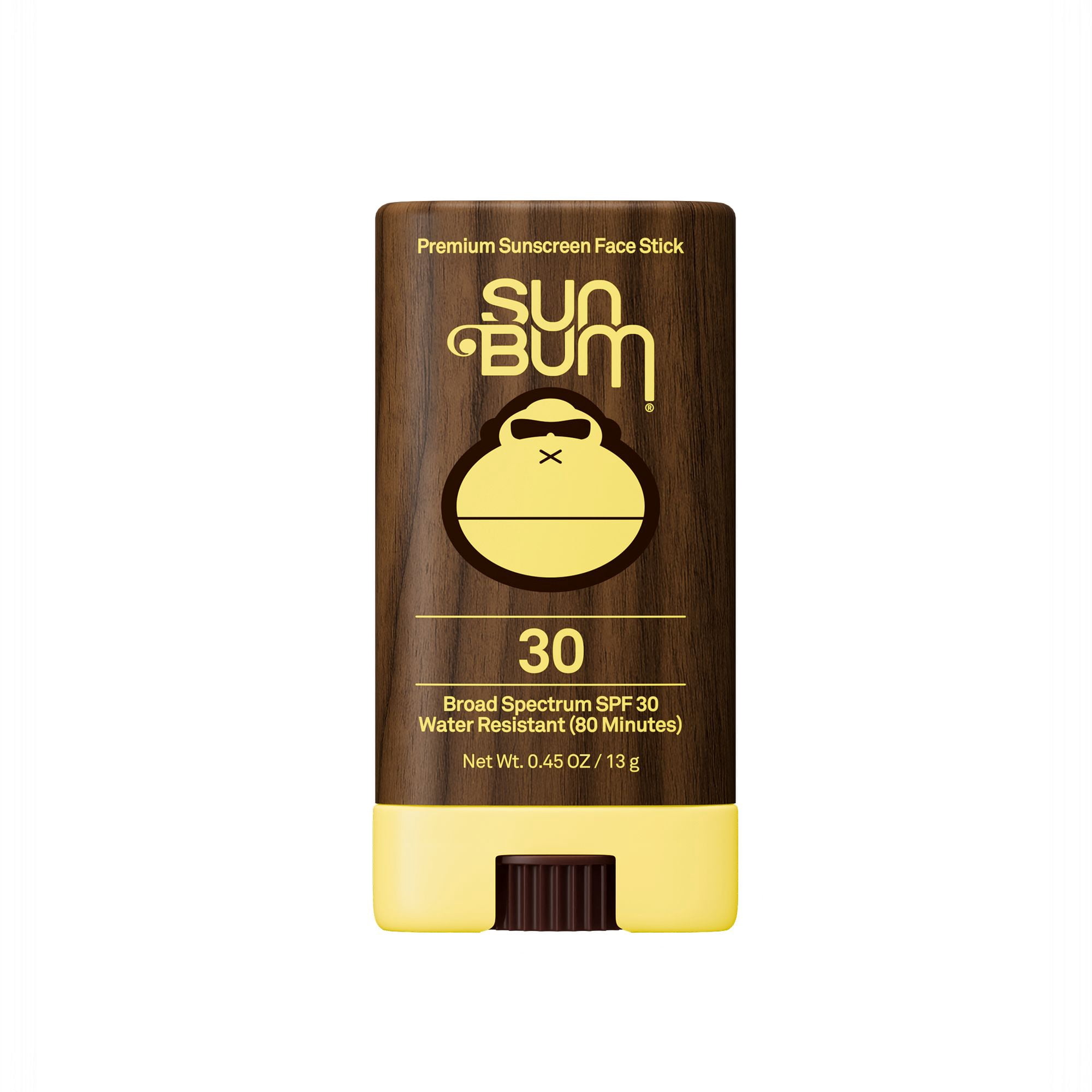 Sun Bum Original SPF 30 Sunscreen Face Stick, Moisturizing UVA/UVB Protection (0.45 oz) 1t57y