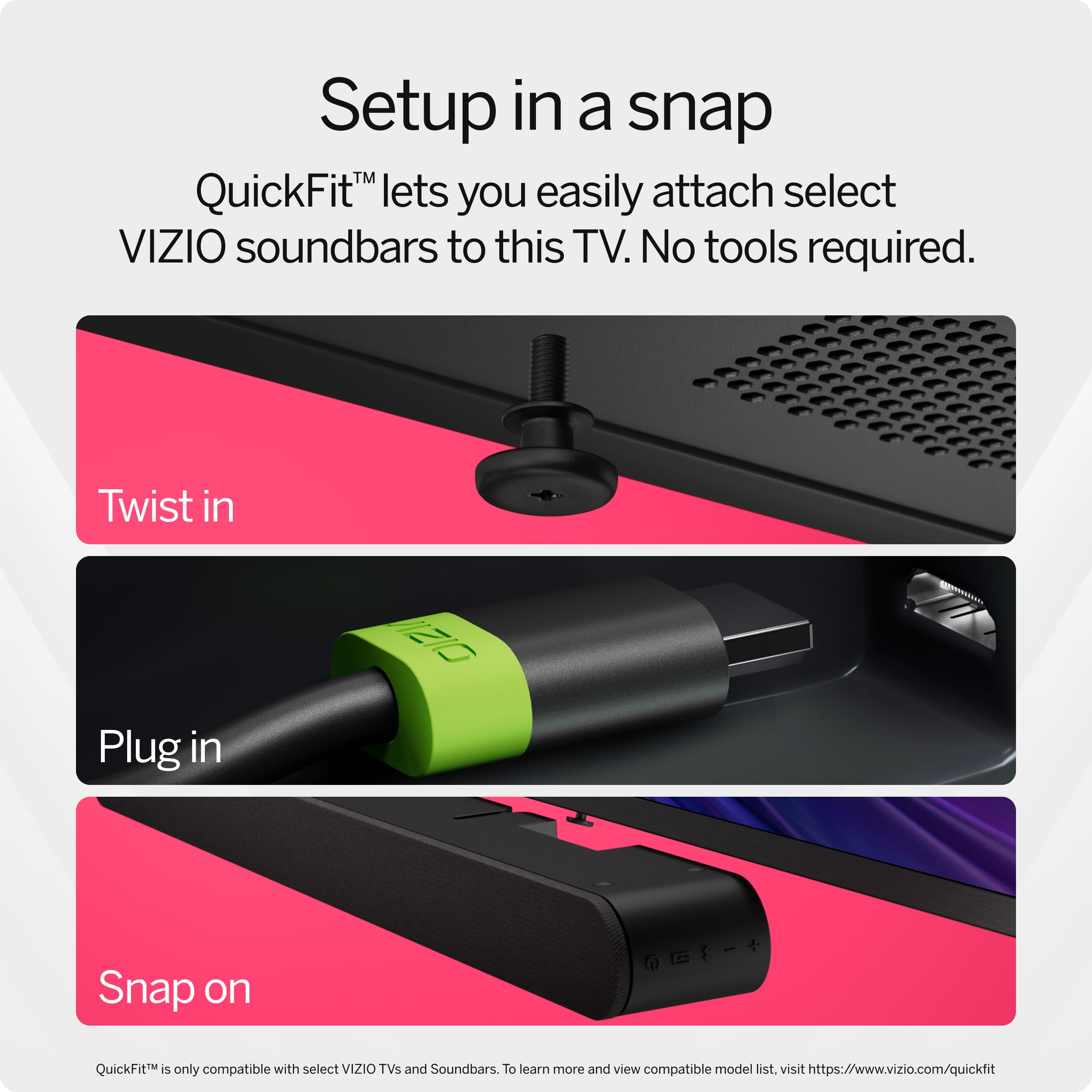 VIZIO 55 in Class Quantum 4K QLED HDR Smart TV (VQD55R-10) 5o3g0