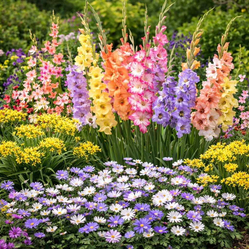 Touch Of Eco Bee & Butterfly Blooming Collection Perennial Flower Bulbs (Pink, Yellow, Red, White, 100 Count) pl232