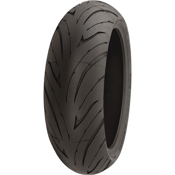 Shinko 016 Verge 2X Radial Rear Motorcycle Tire (Black, 190/55ZR-17) u0ig7