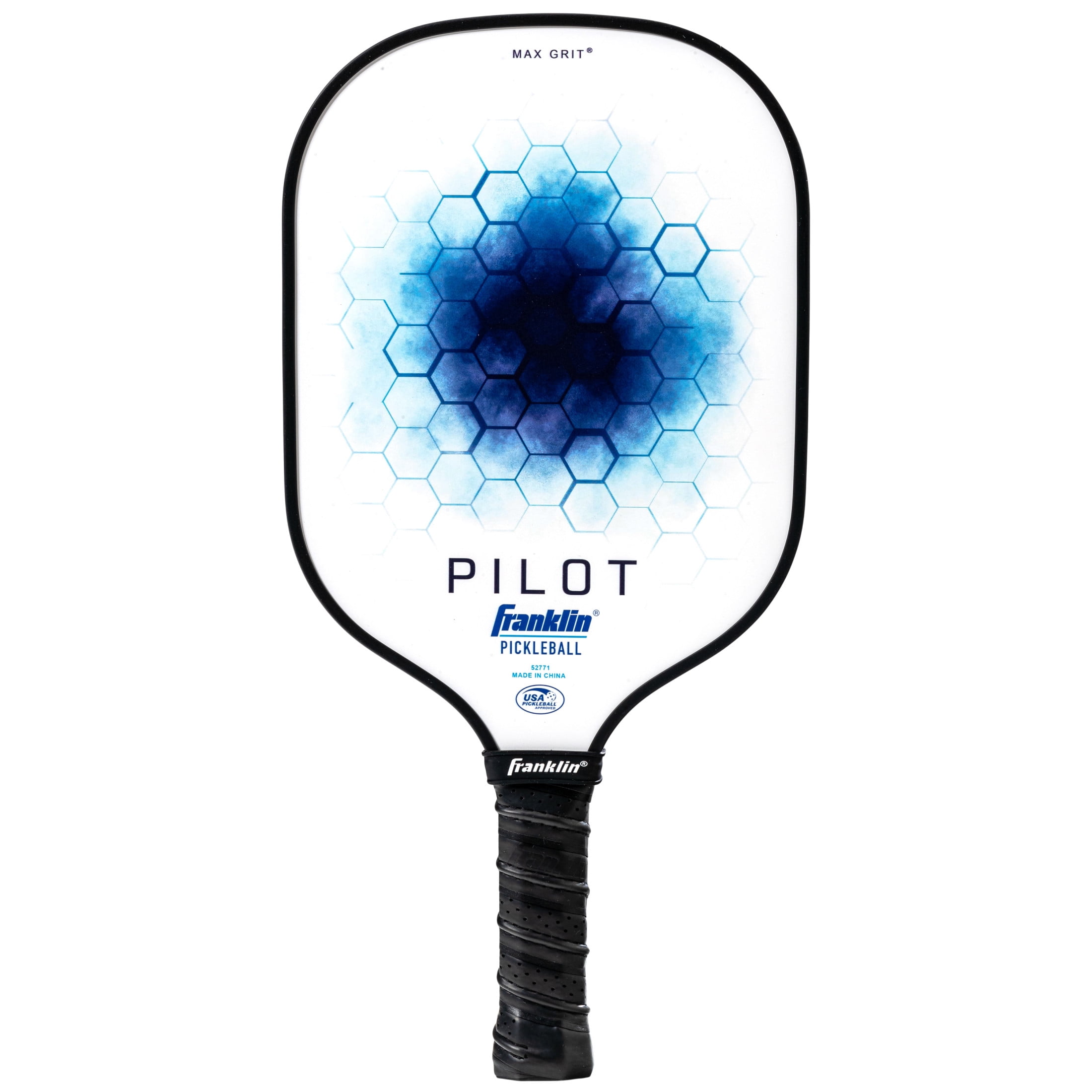 Franklin Sports Pilot Pickleball Paddle (Blue, 7.7-8.2 oz) teknx