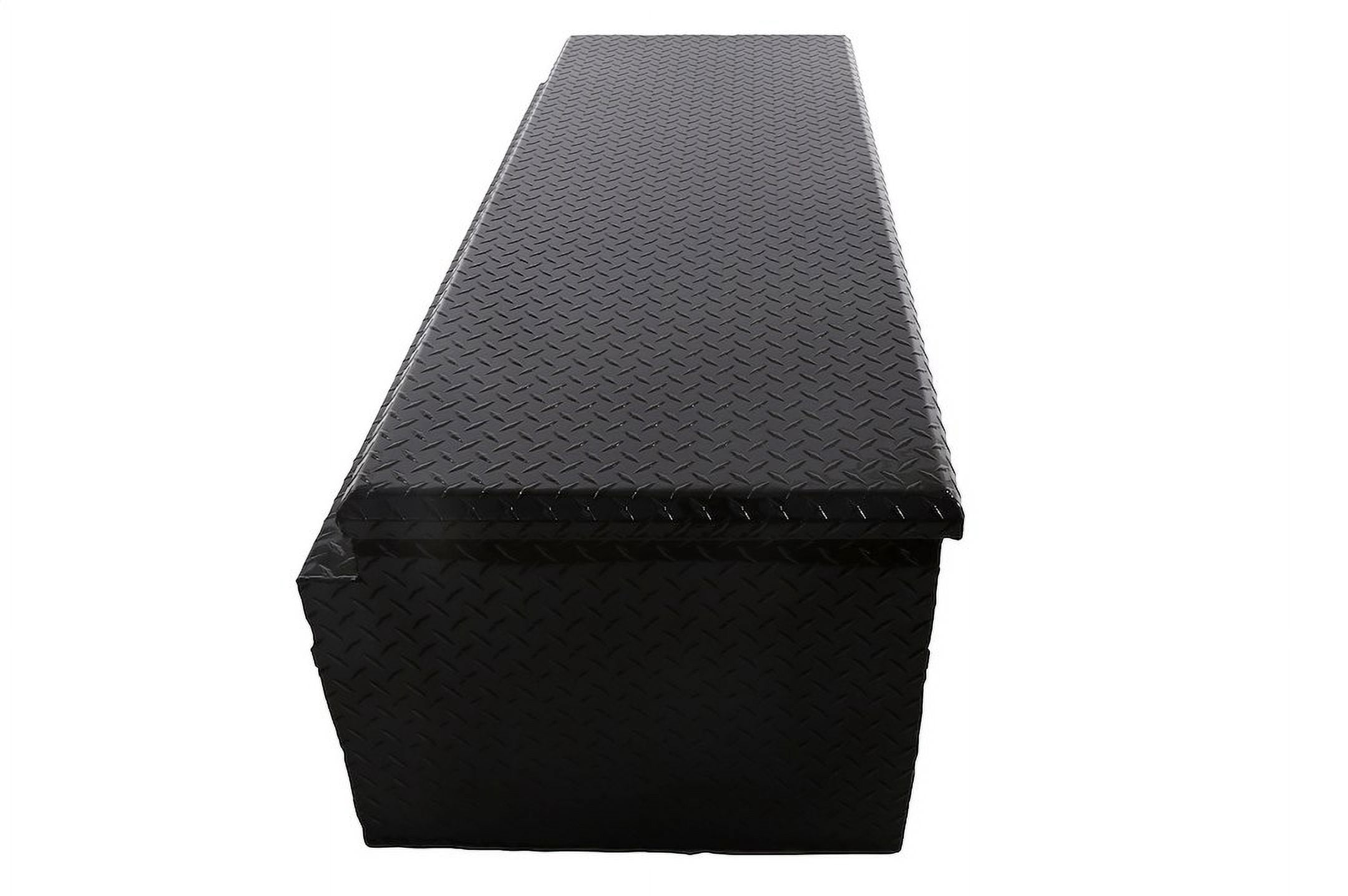 Dee Zee Red Label Utility Chest Heavy-Duty Aluminum Storage Box (Black, 14.9 cu. ft.) 3spgx