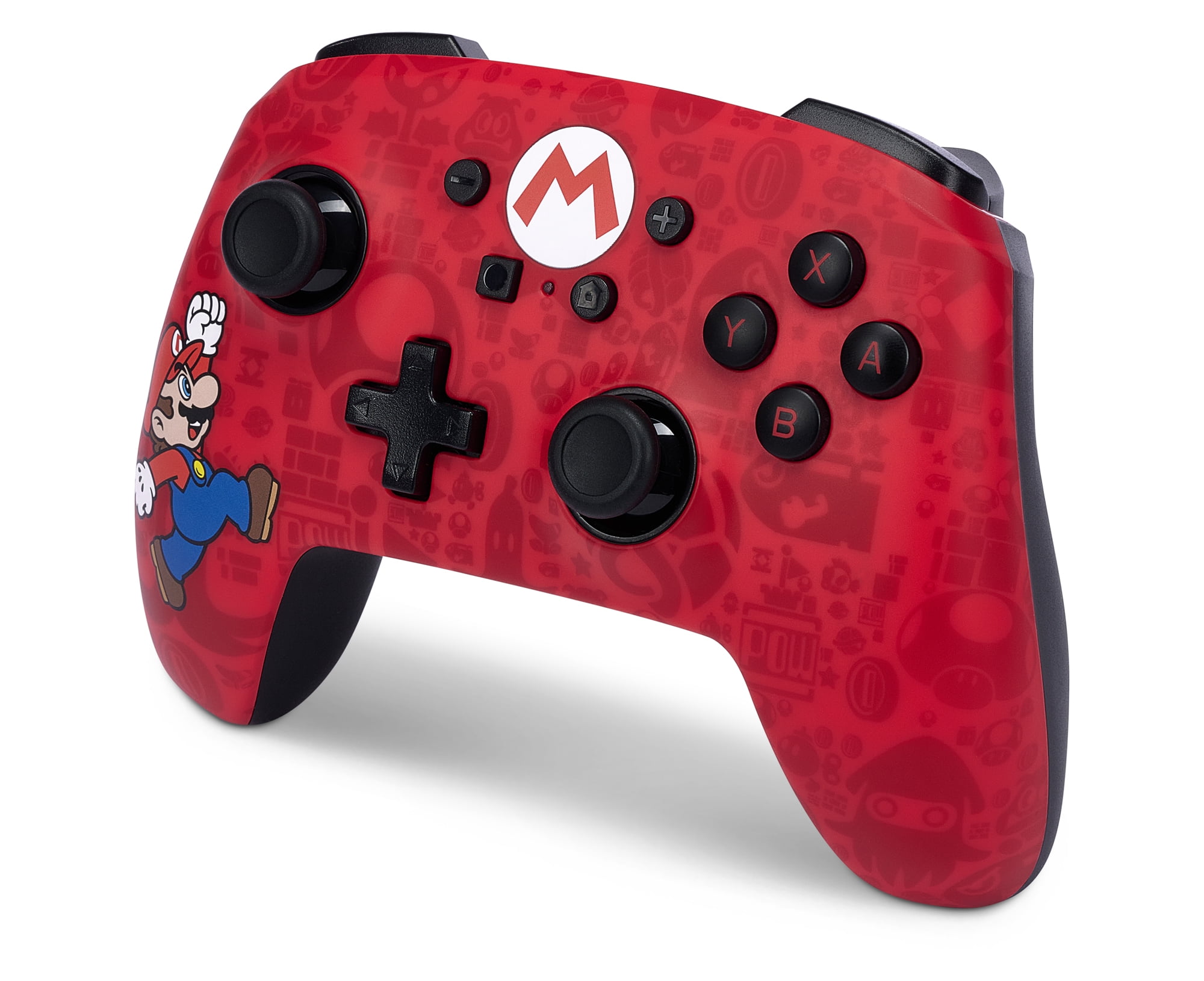 PowerA Enhanced Wireless Controller for Nintendo Switch - Here We Go Mario (1 Count) xm32k