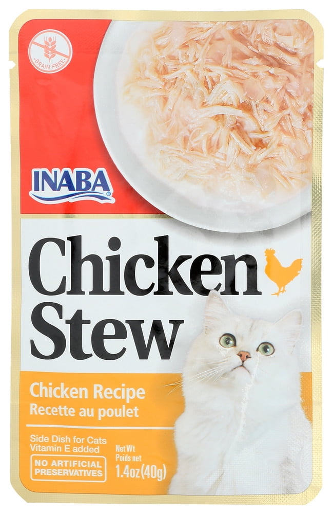Inaba Chicken Stew Wet Cat Food Savory Recipe (24 Pack, 1.4 oz) 1mc7n