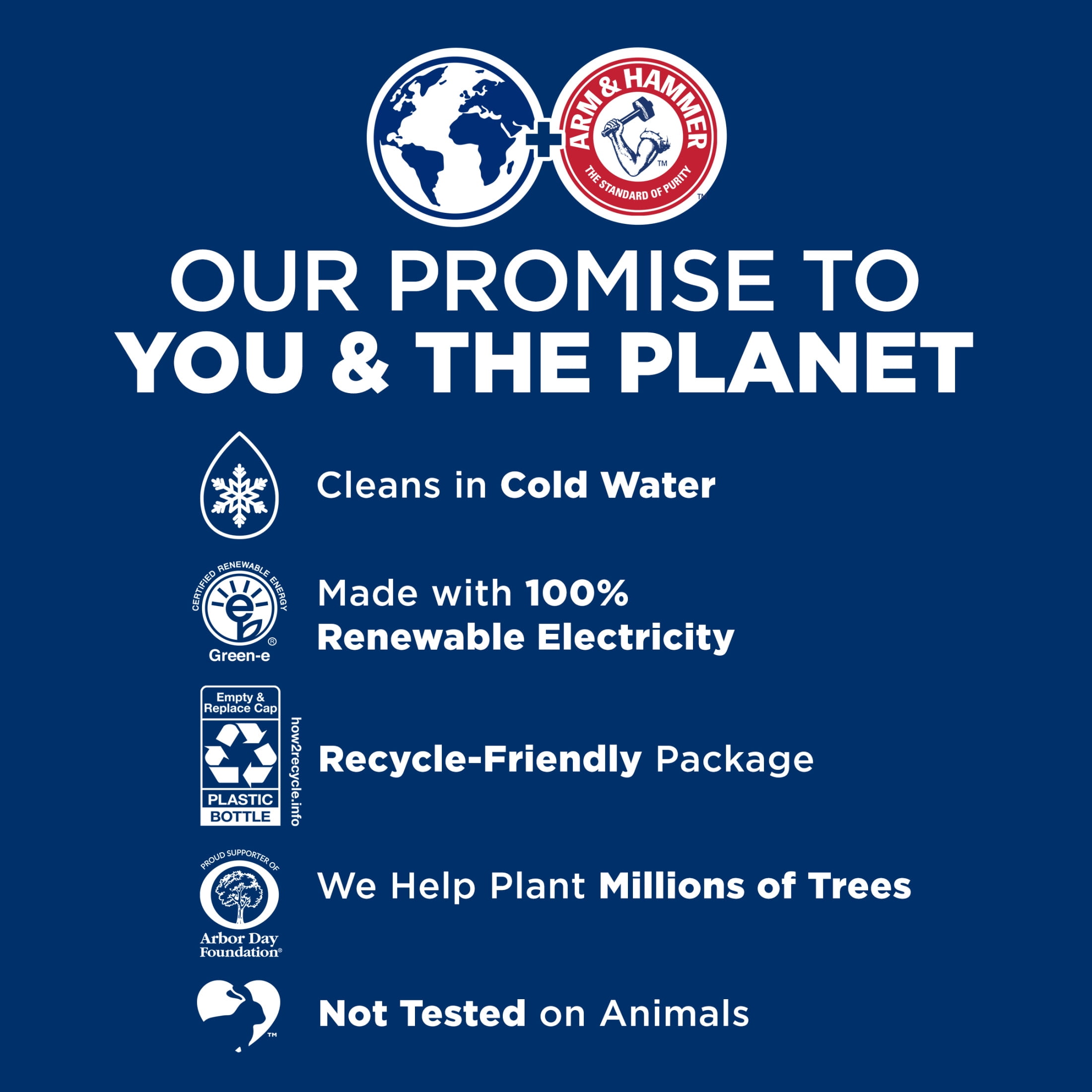 ARM & HAMMER Clean Burst Liquid Laundry Detergent (110 fl oz) t0s2q