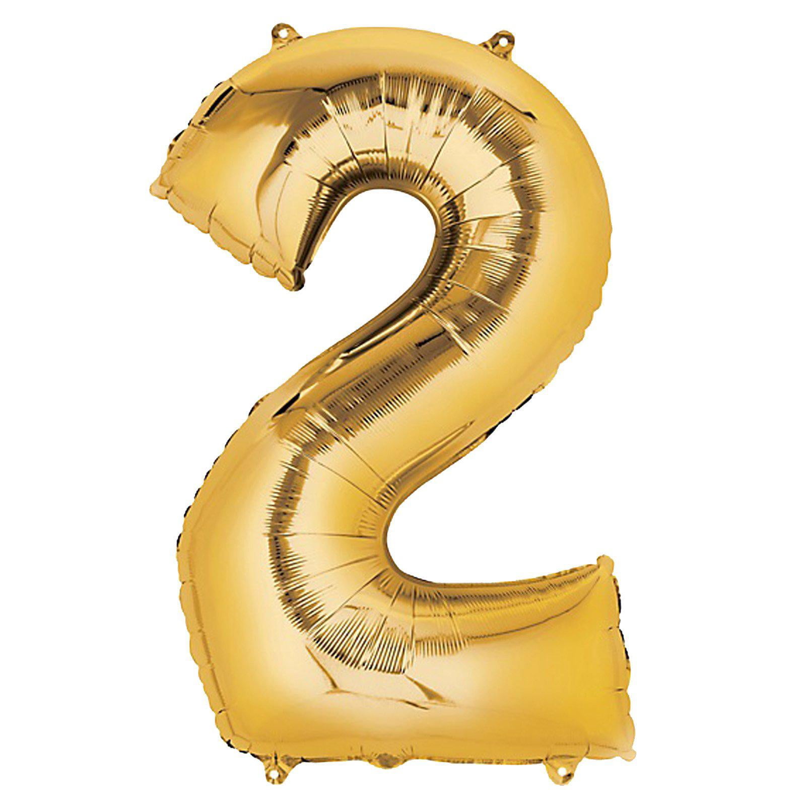 Efavormart 40 in Shiny Metallic Gold Mylar Foil Balloon for Party Decorations (Gold, 40 in) yefpt