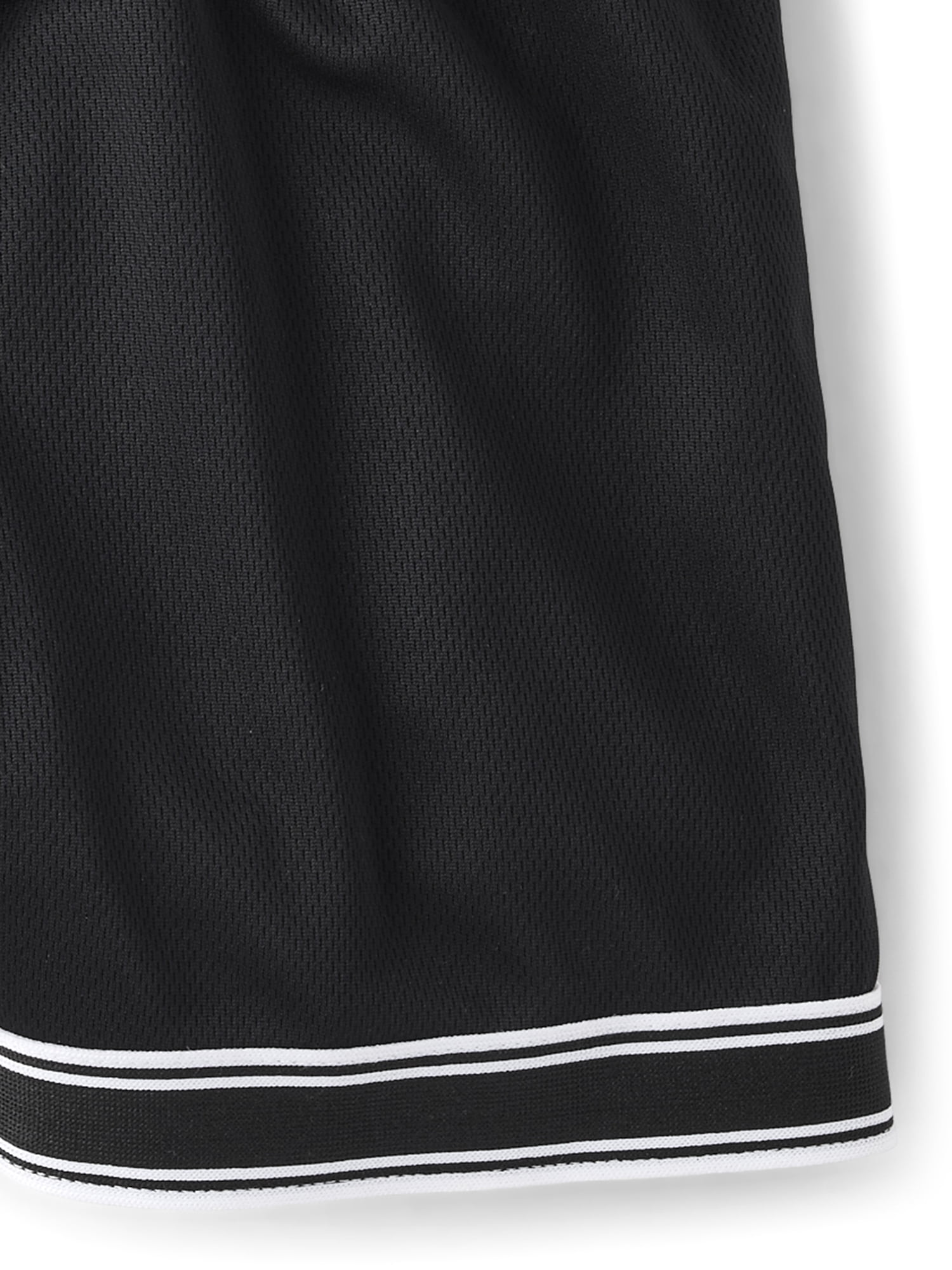 The Children's Place Boys Quick Dry Mesh Basketball Shorts (Black, XS-XXL) suz66