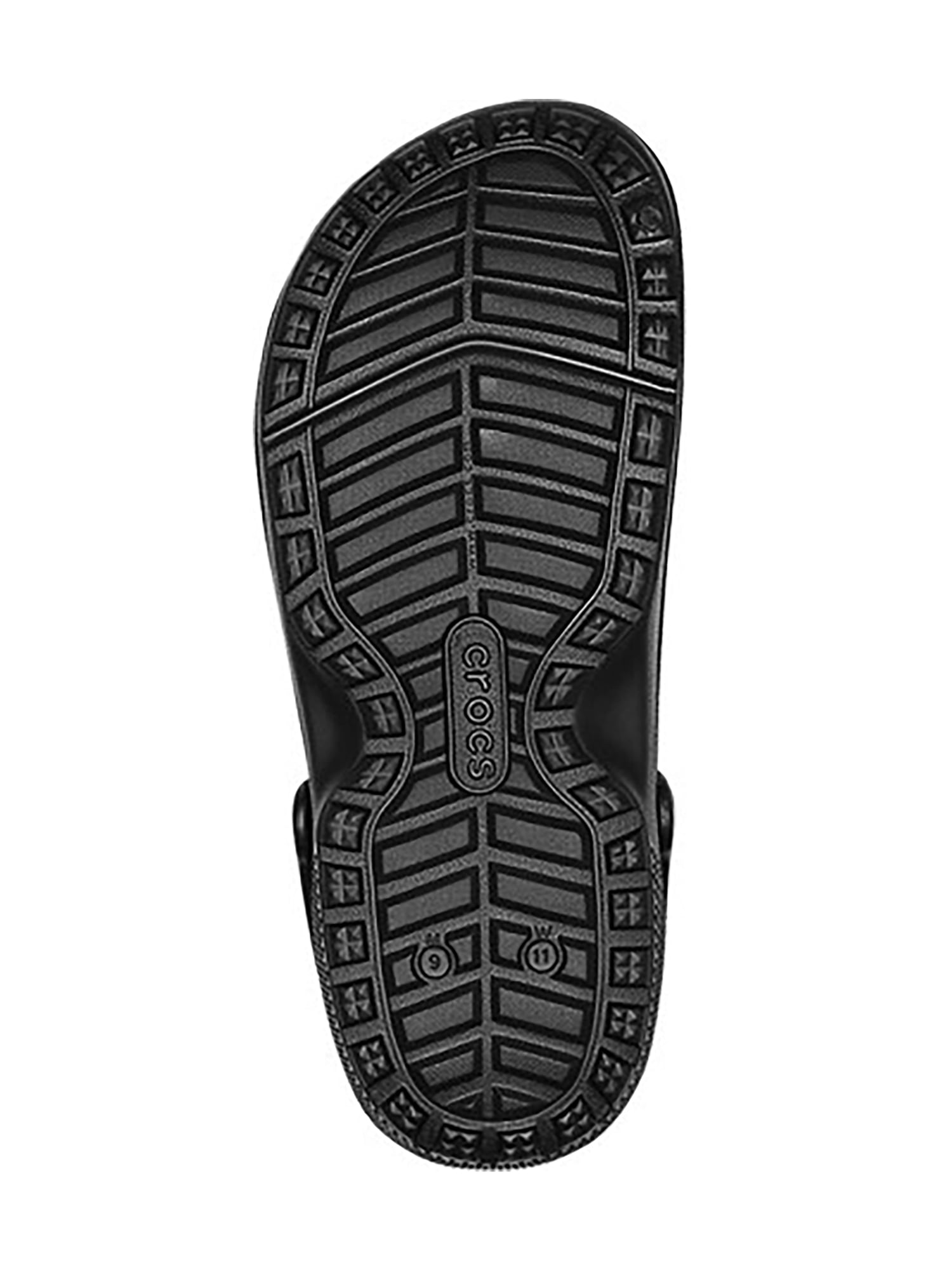 Crocs at Work Specialist II Unisex Slip Resistant Clog Work Shoes (Black, 8 US Men / 10 US Women) totso