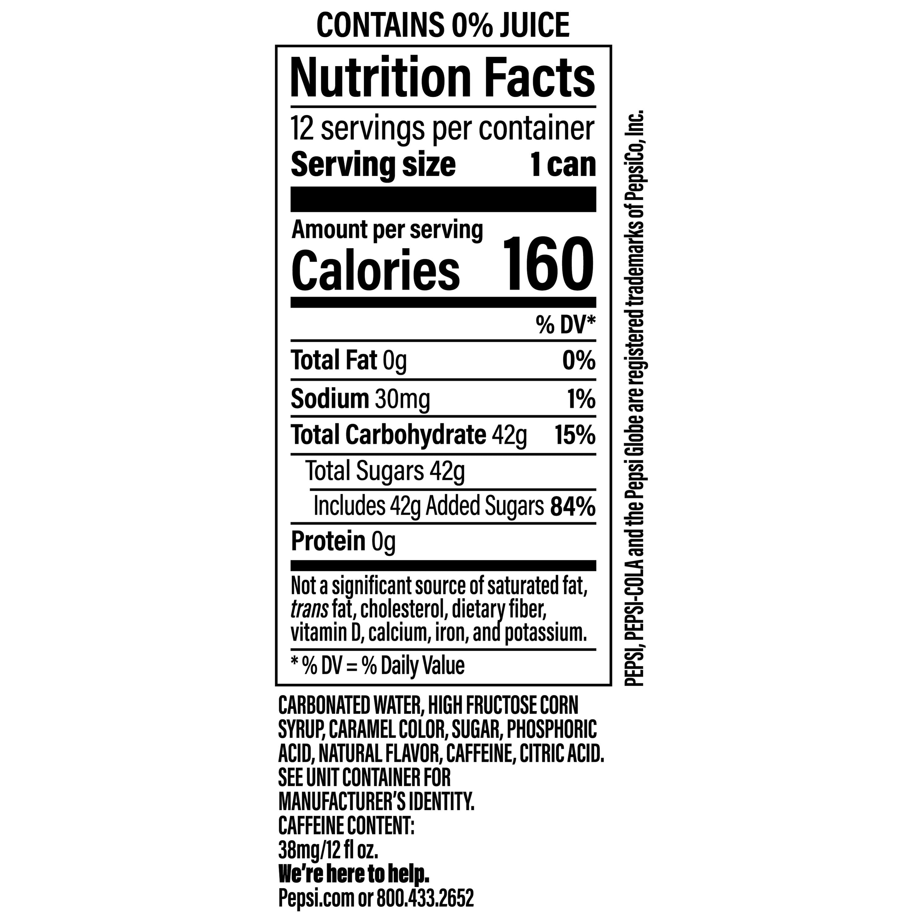 Pepsi Wild Cherry Cola Soda Pop (Cherry, 12 Pack of 12 fl oz) qtpke