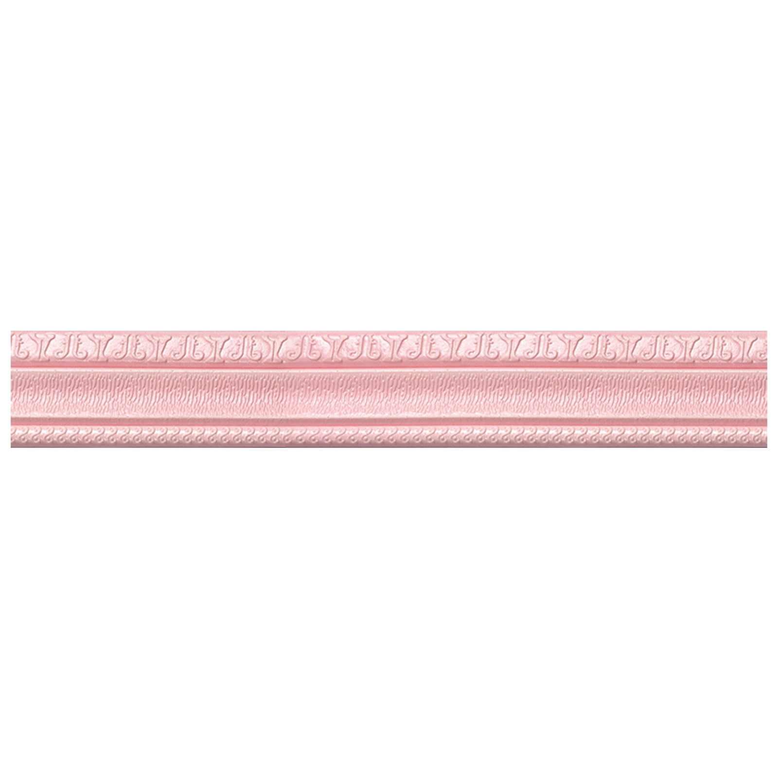 Holloyiver Self Adhesive Flexible Foam Molding Trim, 3D Decorative Wall Border for Home DIY (White, 90 in x 3 in) uq01k