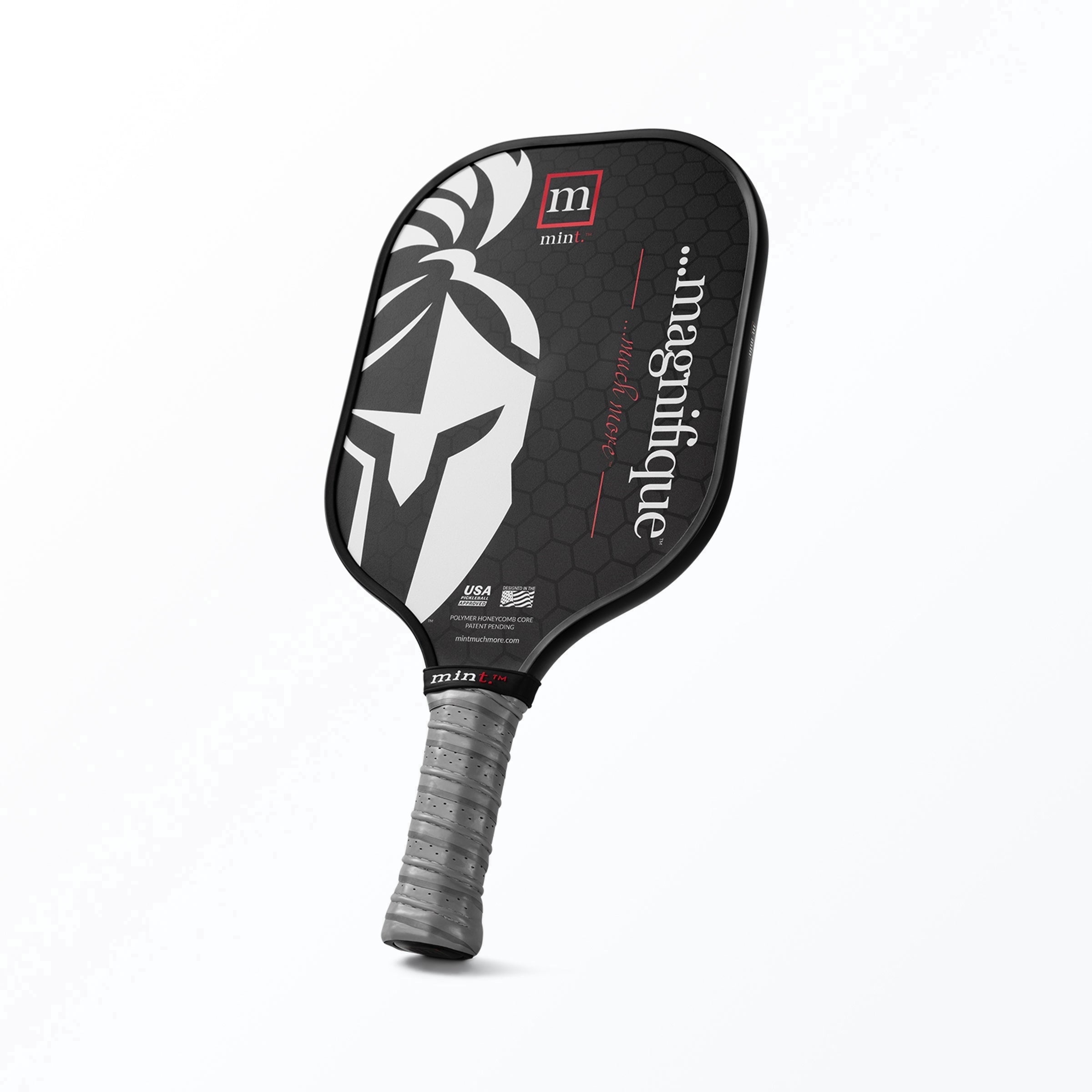 Mint Sport Magnifique Pickleball Paddle (Black, 8.1 oz) 4sfi4