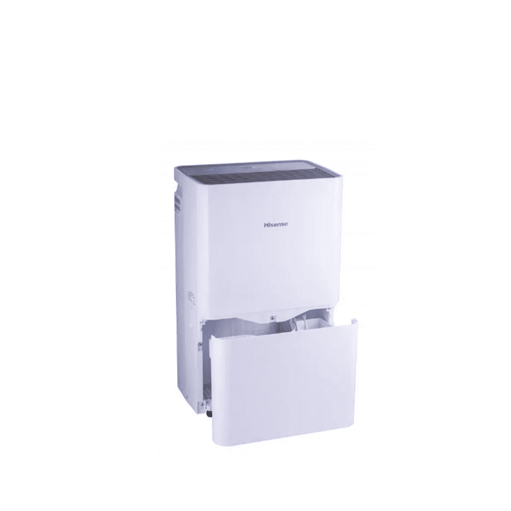 Hisense 50 Pint Dehumidifier with 3-Speeds for Large Rooms up to 4500 sq. ft (White, 50 Pint) u3u4m
