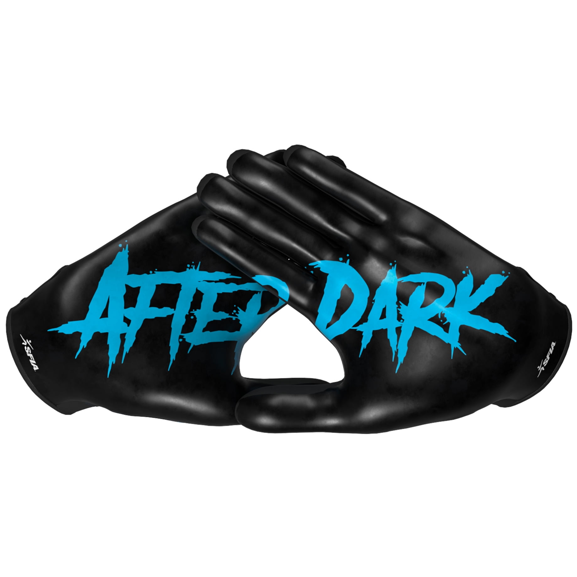 Phenom Elite AfterDark Football Gloves (Blue, Adult Large) jl7jz
