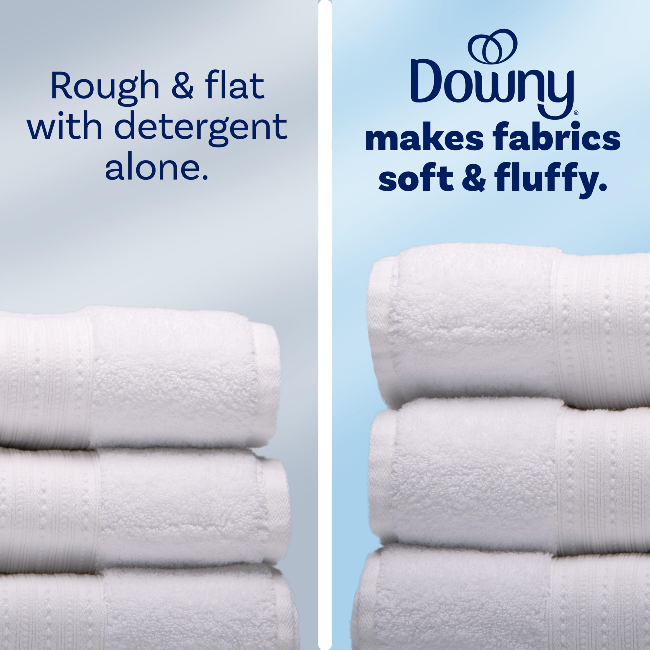 Downy Ultra Laundry Liquid Fabric Softener, April Fresh, Long-Lasting Scent (44 fl oz) vwwtz