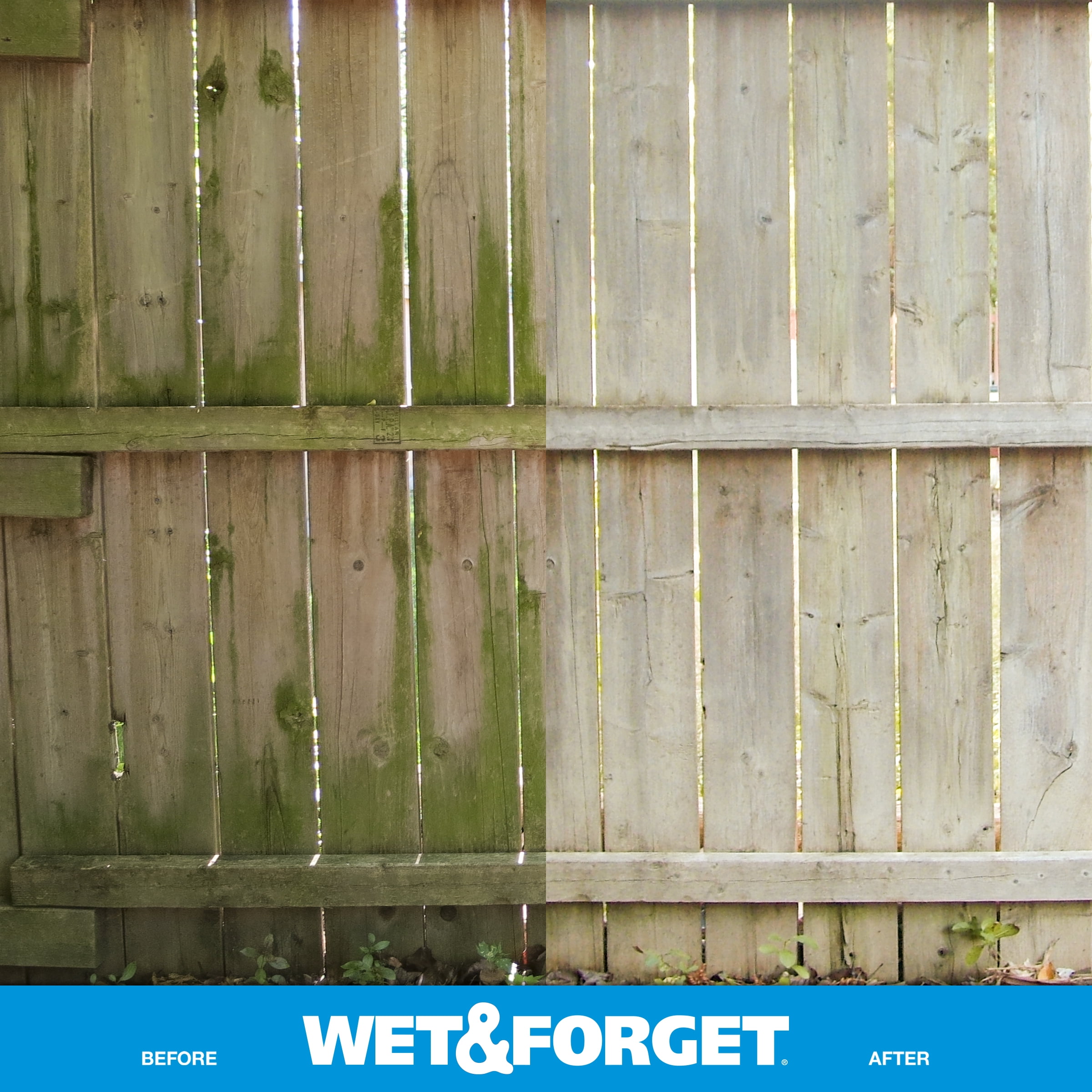 Wet & Forget Outdoor Moss, Mold, Mildew, and Algae Stain Remover Concentrate (128 oz) gb8ly