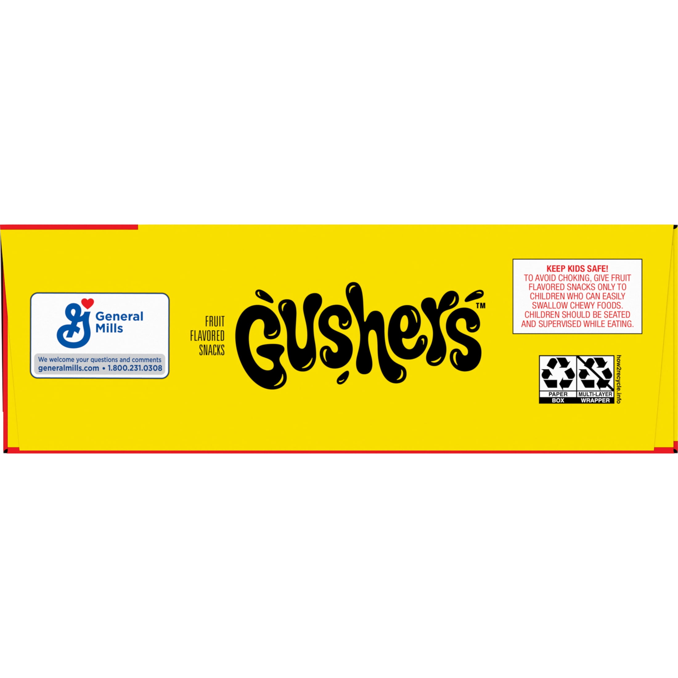 Gushers Fruit Flavored Snacks, Tropical and Strawberry Variety Pack (20 Pouches, 16 oz) 5w0m6
