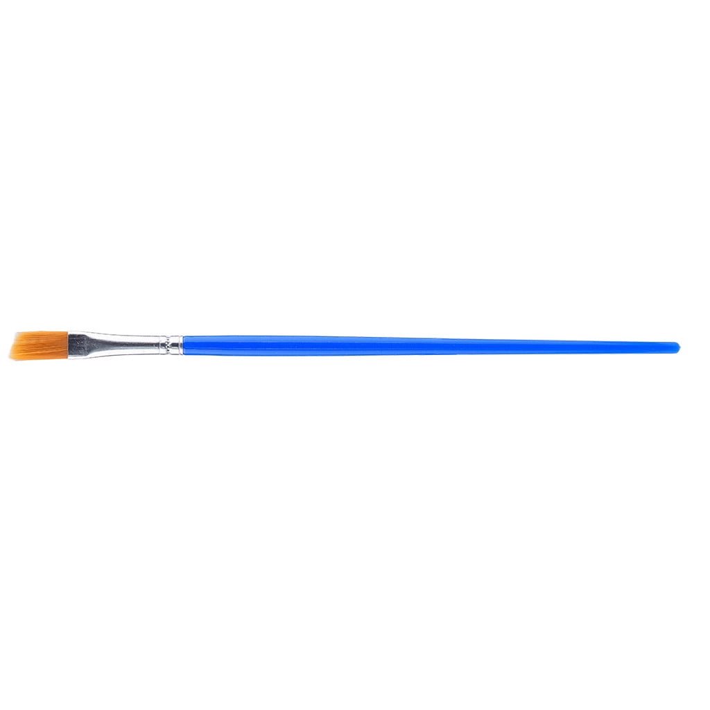 TOPRenddon Flat Paint Brushes Professional Detail Art Set (Blue, 50-Pack, 0.25 in) swz8m