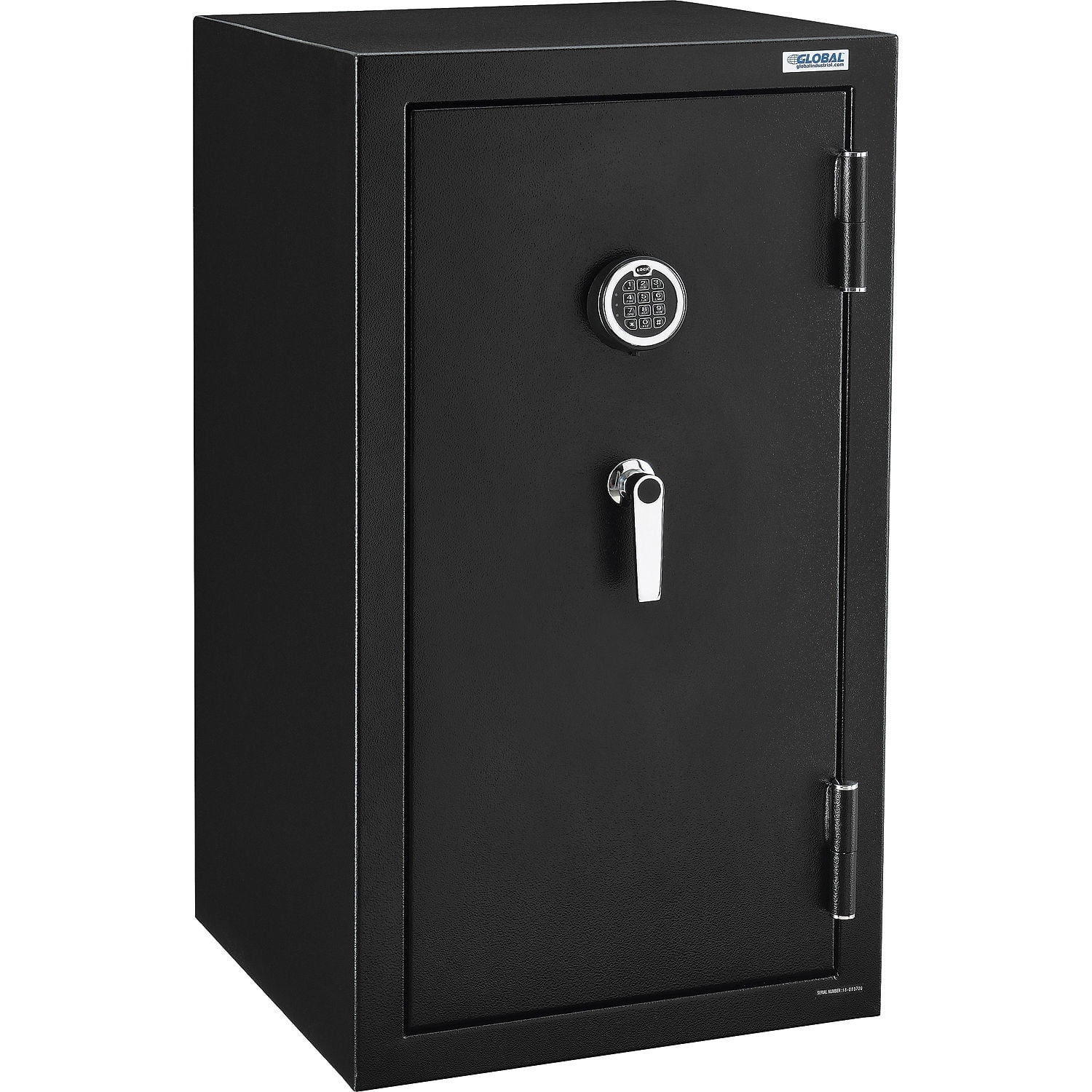Global Industrial Burglary & Fire Safe Cabinet with Digital Lock (Grey, 22 in x 22 in x 40 in) w00md