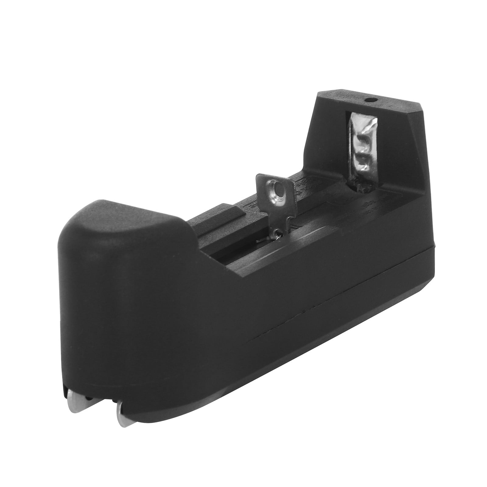 FengSH 18650 Li-ion Battery Charger 4-Slot Universal Rechargeable Power Station (Black, 1 Pack) dkw83
