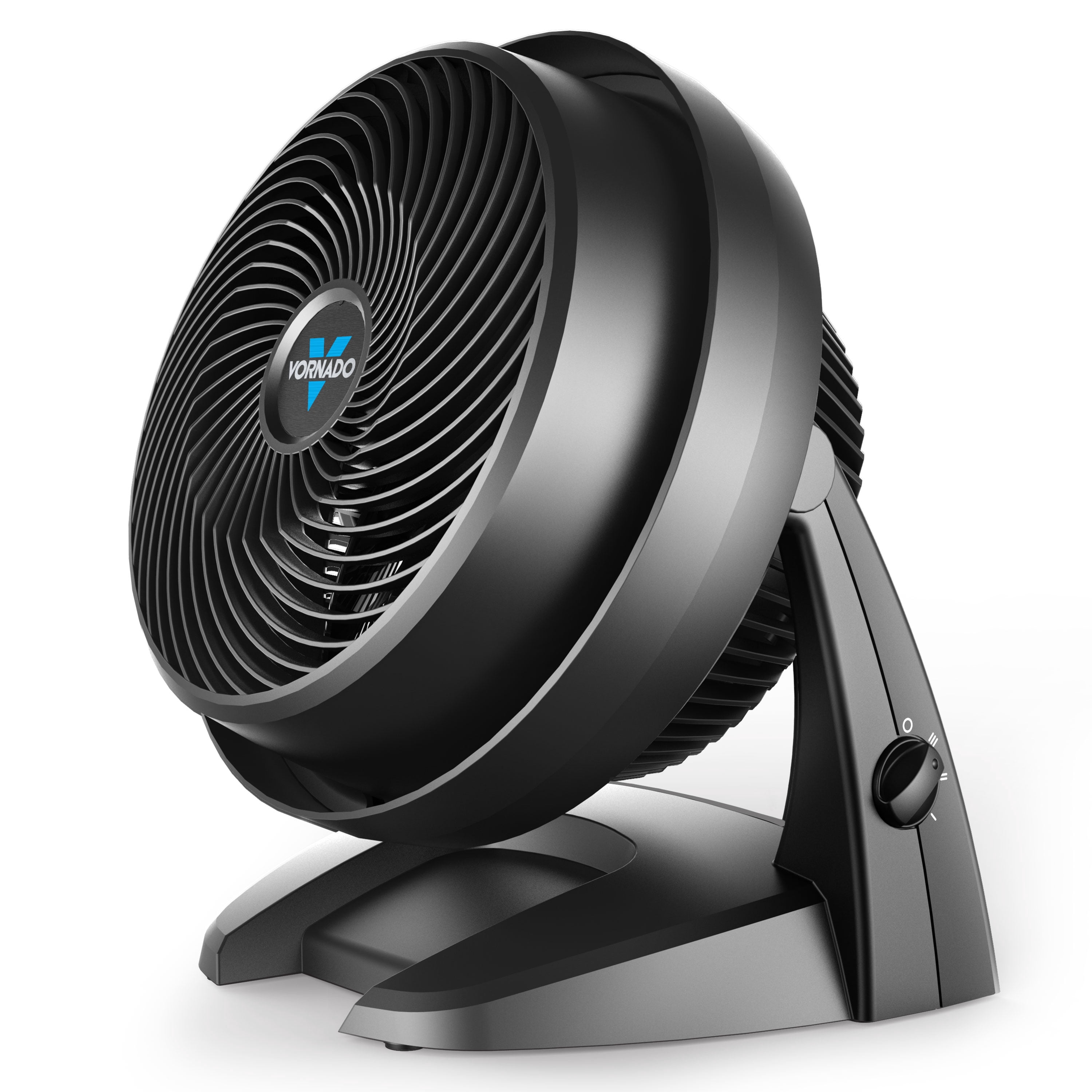 Vornado 630 Mid-Size Whole Room Air Circulator Fan, Powerful Vortex Technology, 3-Speed Control, Adjustable Tilt (Black, 9 in) 5s54b