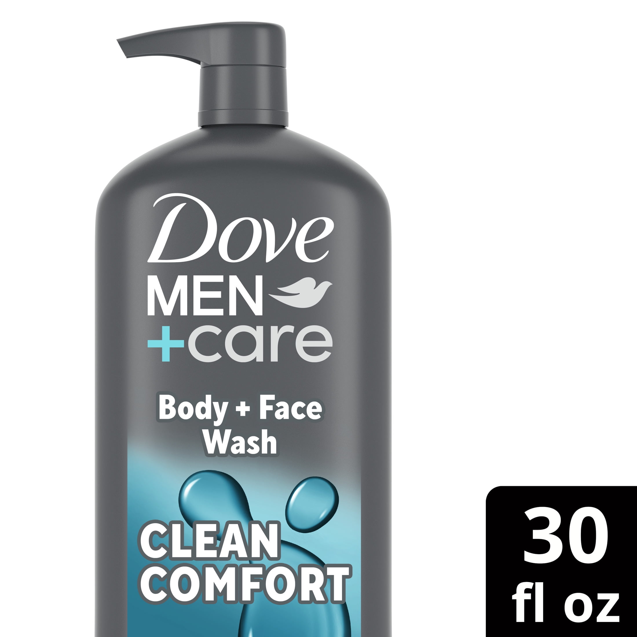 Dove Men+Care Clean Comfort Body and Face Wash for Men (Clean Comfort, 4 Pack of 30 oz) jcjo2