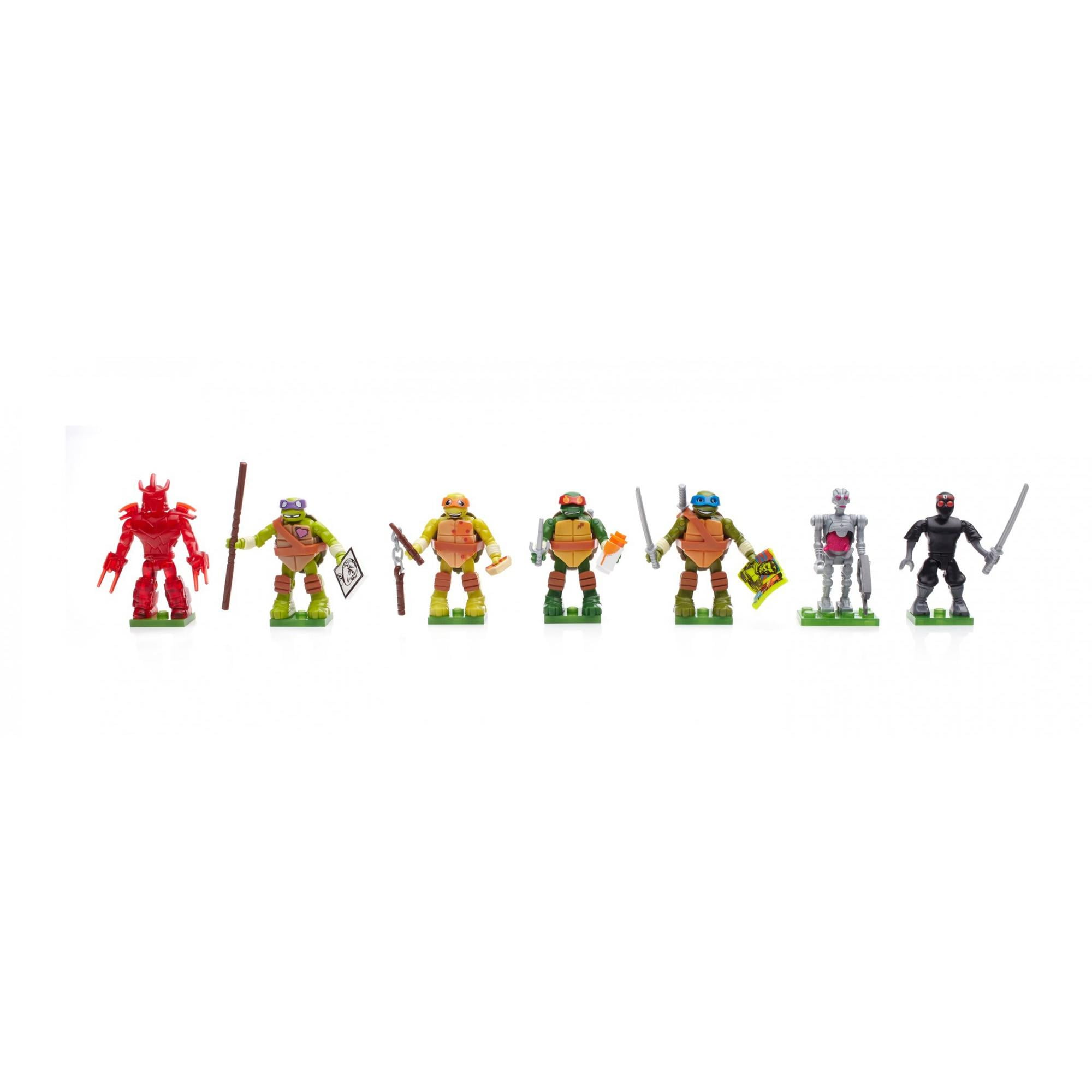 Mega Construx Teenage Mutant Ninja Turtles Micro Action Figure Set (1 Pack) 8js3d