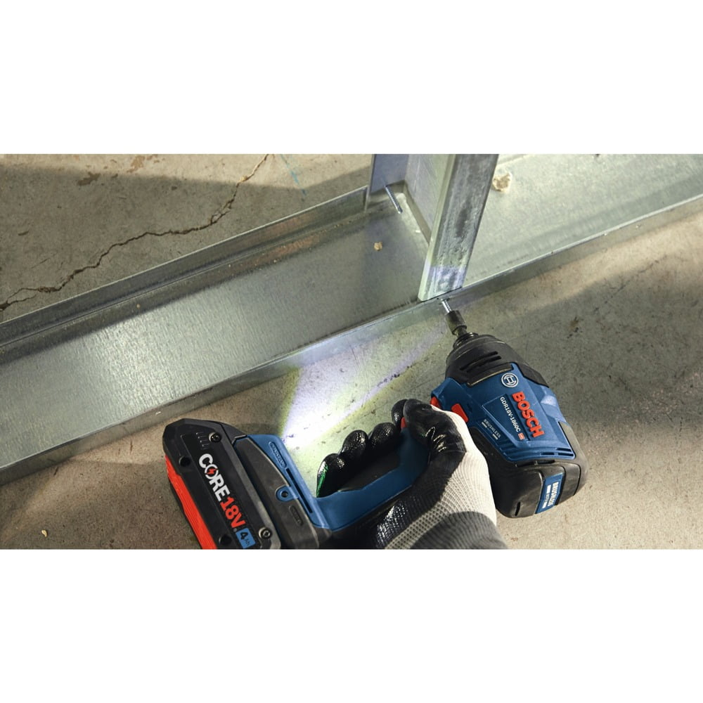 Bosch 18V Brushless Cordless Impact Driver Kit with 4 Ah Battery (1/4 in. Hex, Refurbished) 20rgc