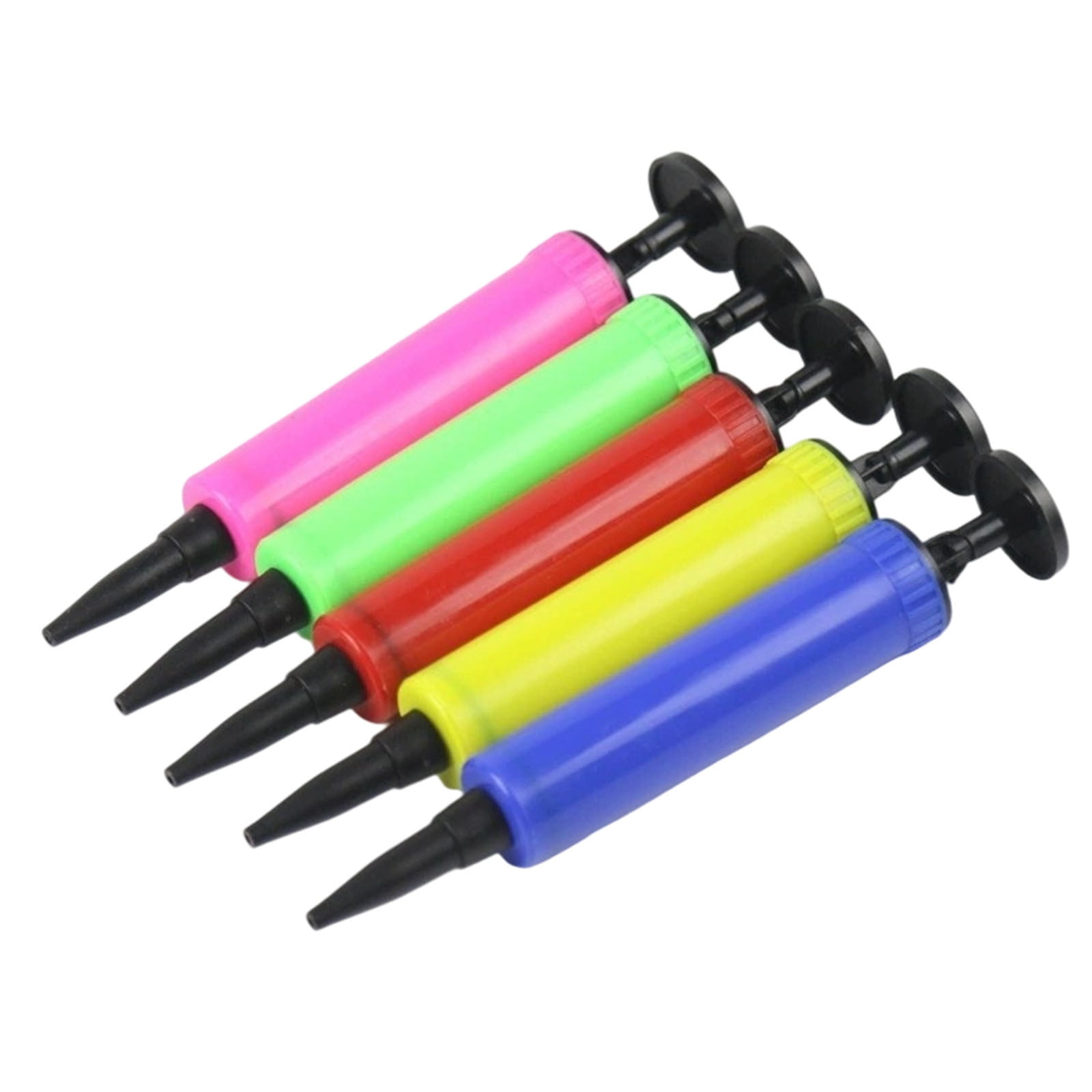 BingTong Manual Balloon Pump, Portable Handheld Air Inflator for Party Decorations and Event Supplies (Rainbow, 11 in) r370s