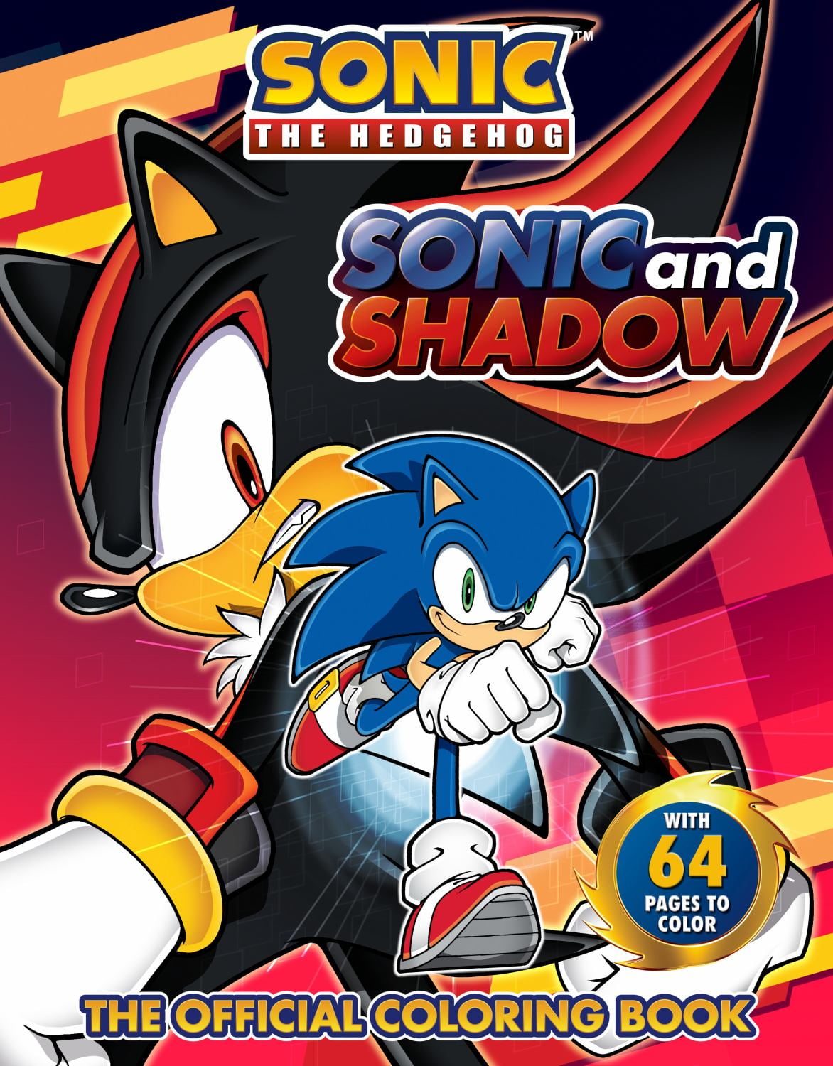 Patrick Spaziante Sonic and Shadow Official Coloring Book (64 Pages, Paperback) 0pht6