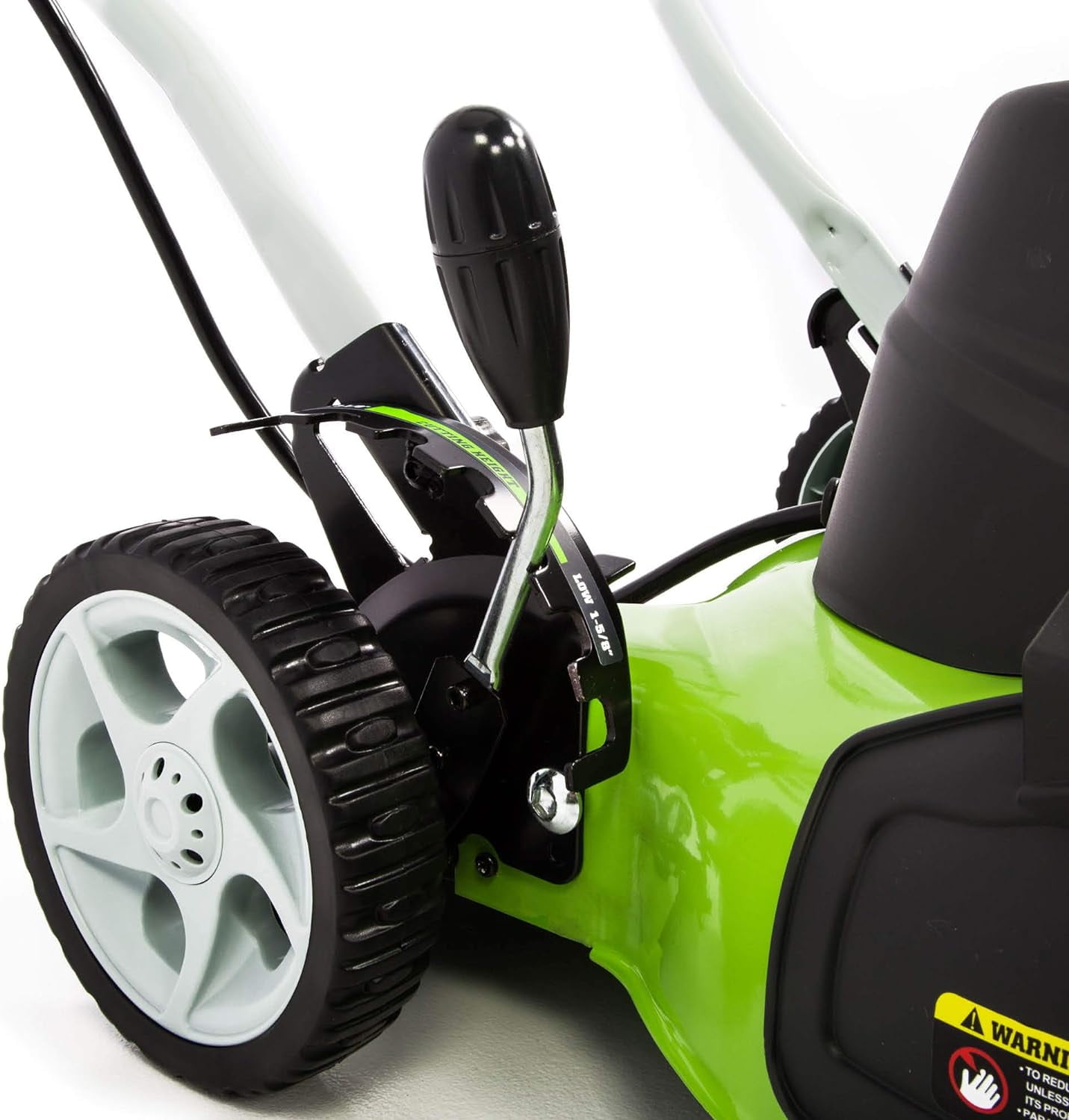 Greenworks 18-inch Corded Electric Lawn Mower (Green, 12 Amp) vlfmm