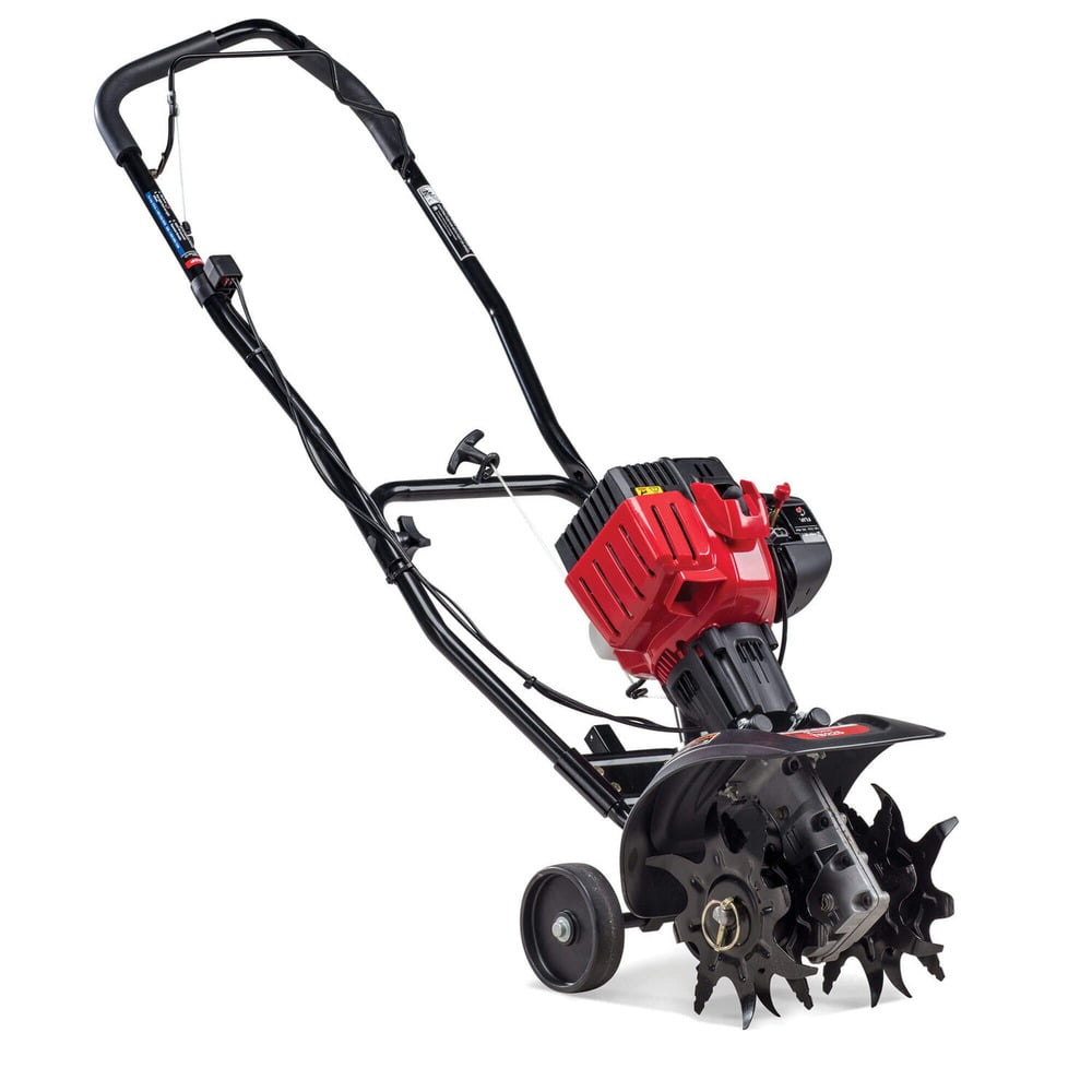 Troy-Bilt 2-Cycle Gas Garden Cultivator Tiller (Red, 9 in) 49qnc