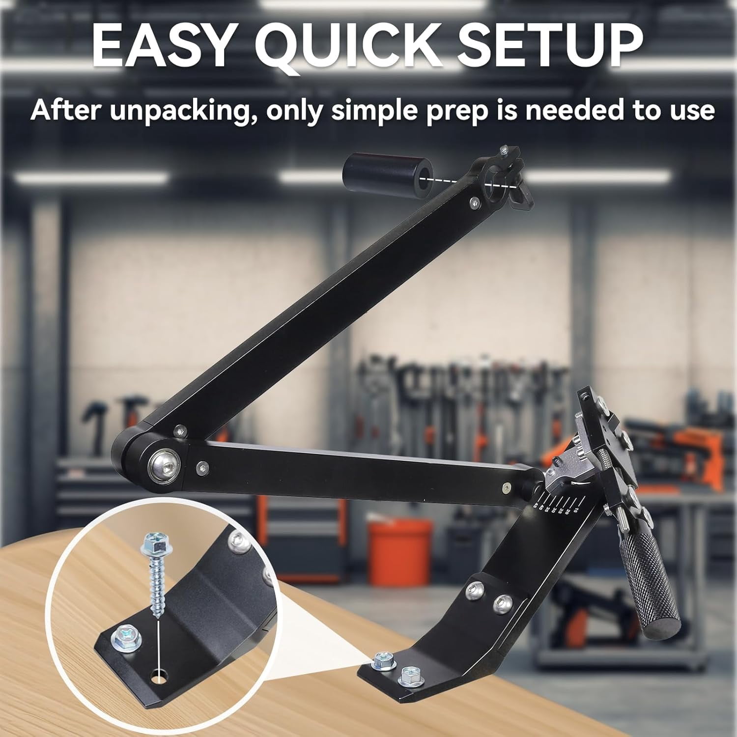 XWYXSTG Lawn Mower Blade Sharpener Adjustable Angle Grinding Frame (Black, 1 Pack) nuzhc