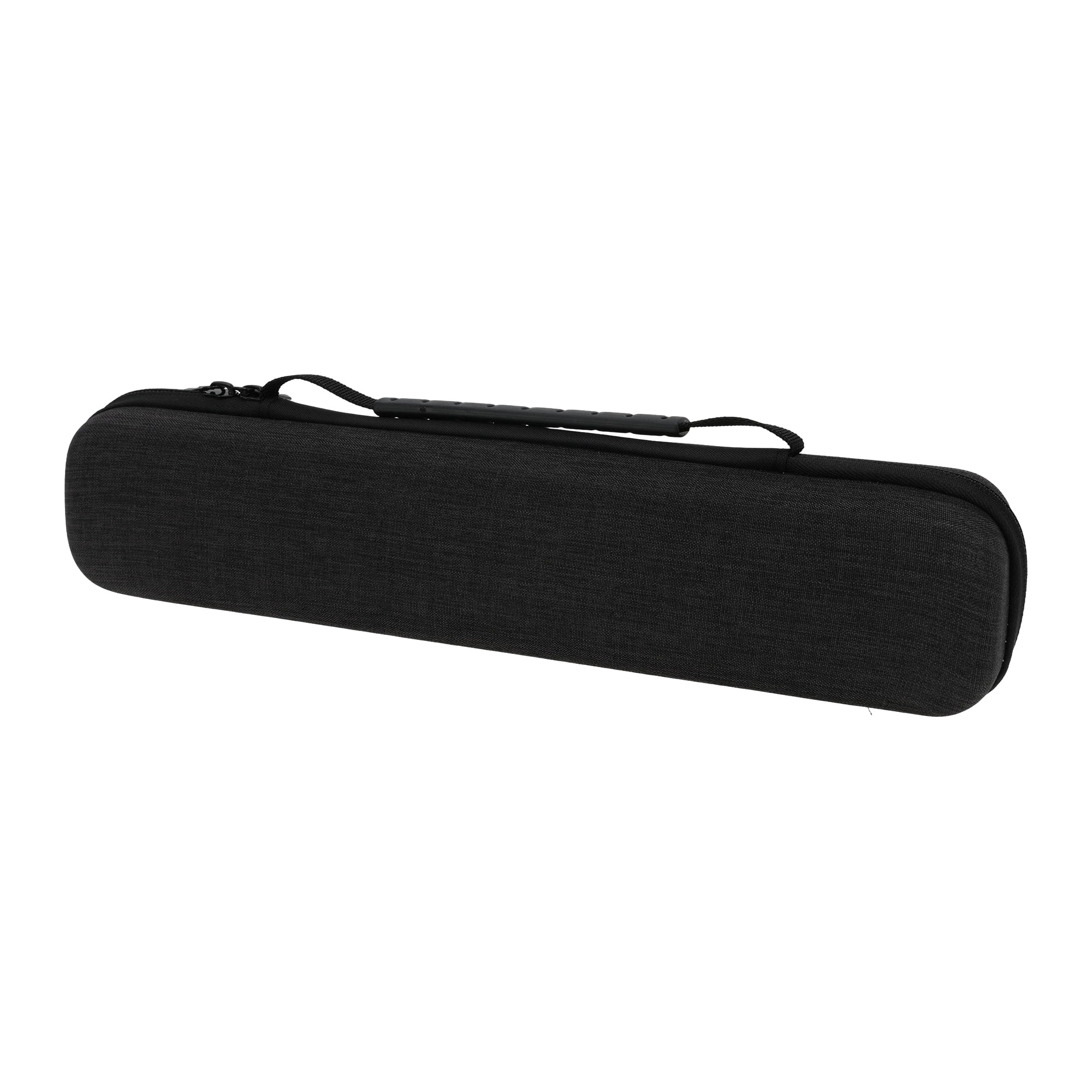 Unique Bargains Hard Shell Curling Iron Travel Case Protective Hair Tool Organizer (Black, 13.98 in x 3.15 in x 2.36 in) si6hv