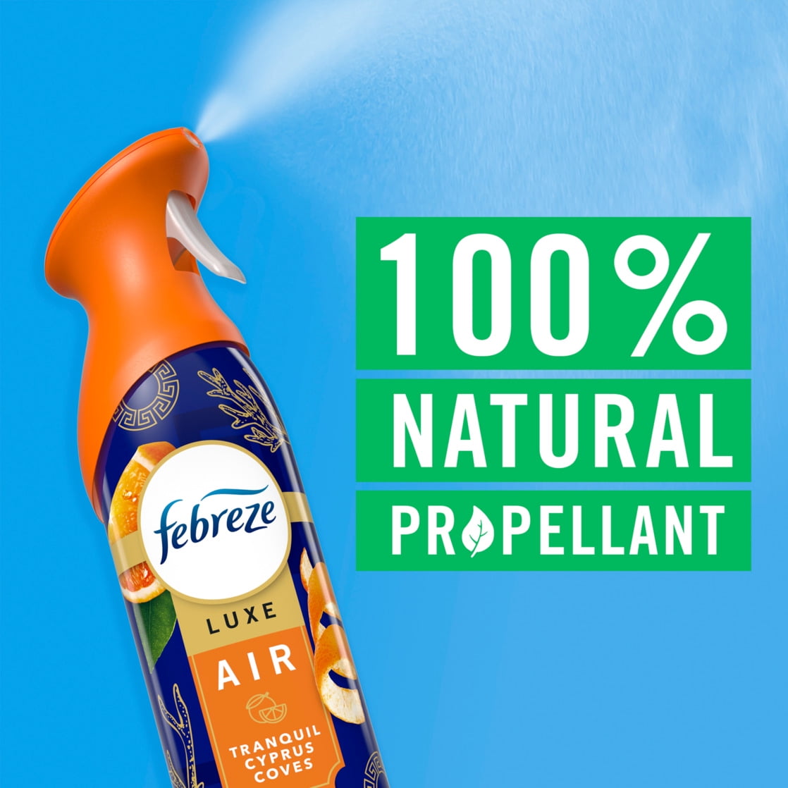 Febreze Air Mist Odor Eliminator Spray, Tranquil Cyprus Coves (8.1 oz) ijule