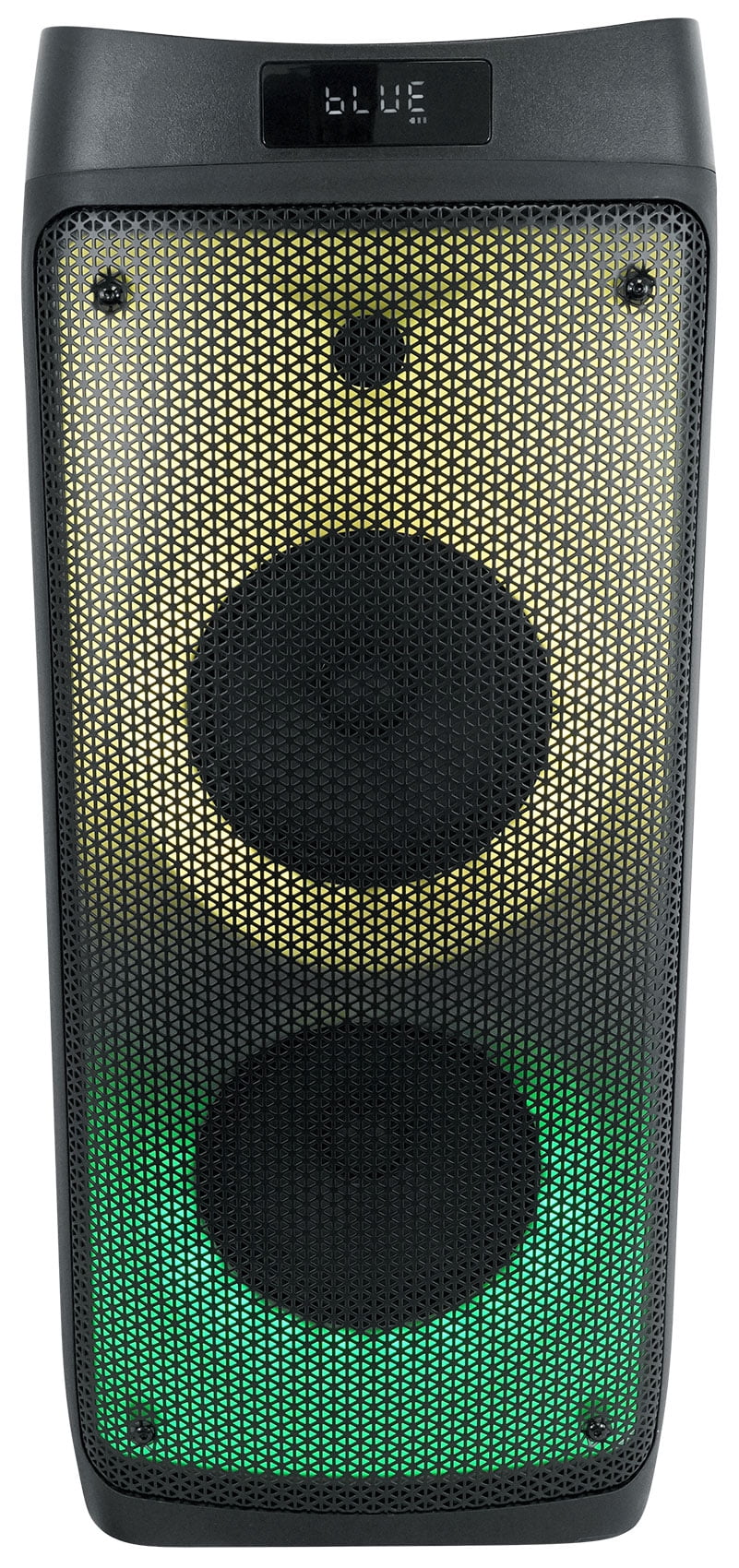 Rockville BASS PARTY 65 Portable Bluetooth Speaker with LED Lights and Mic Input (Black, 1200W) u7asp