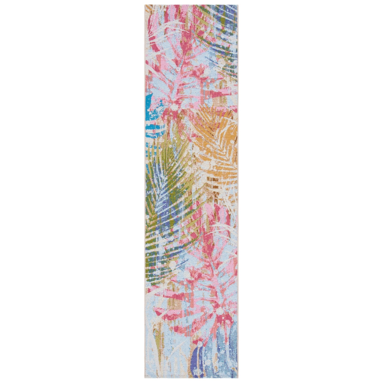 Safavieh Summer Donald Botanical Indoor/Outdoor Area Rug (Blue/Beige, 8 ft x 10.4 ft) 848zq