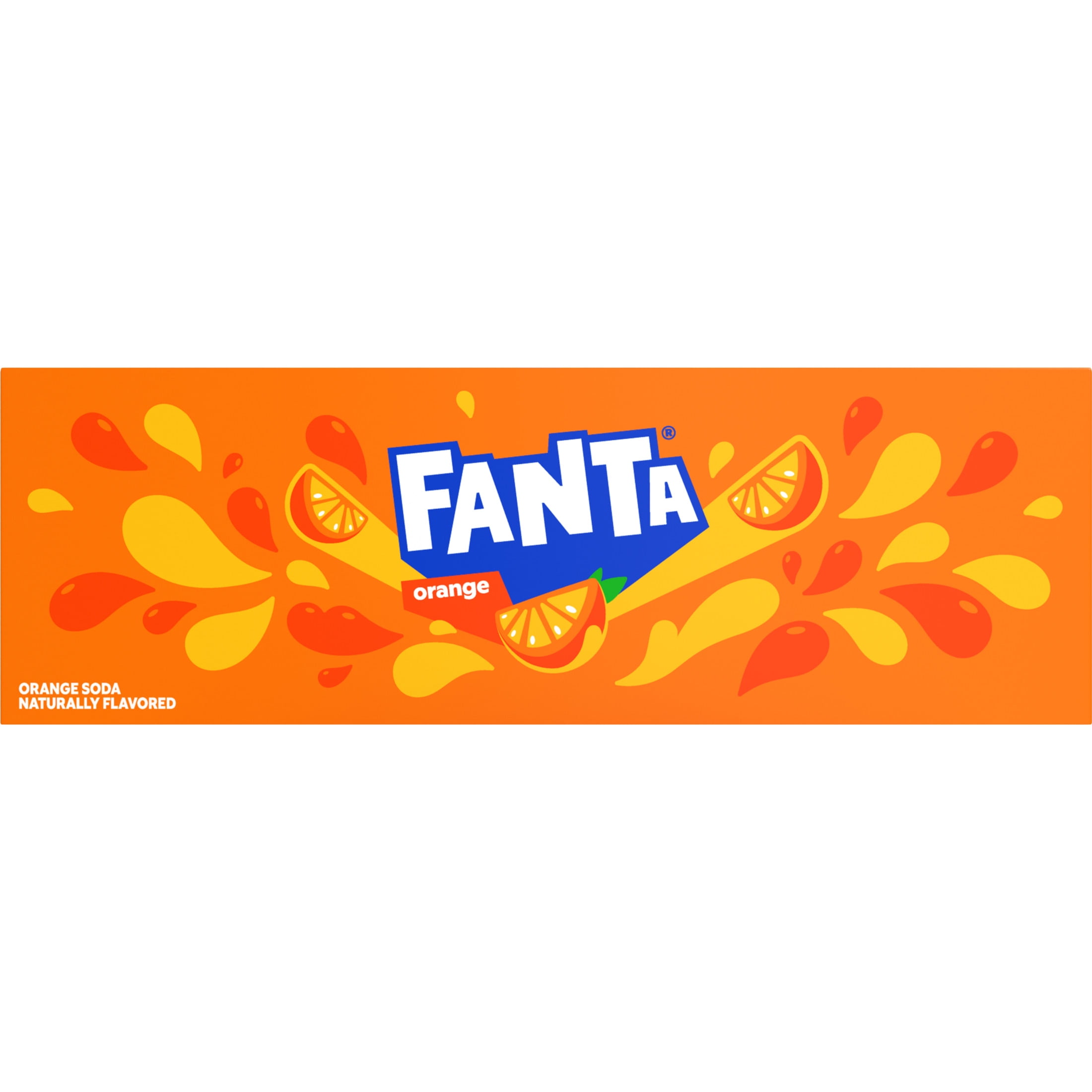Fanta Orange Soda Pop, Refreshing Fruit Flavored Soft Drink (Orange, 12 fl oz, 12 Pack) 7wowa