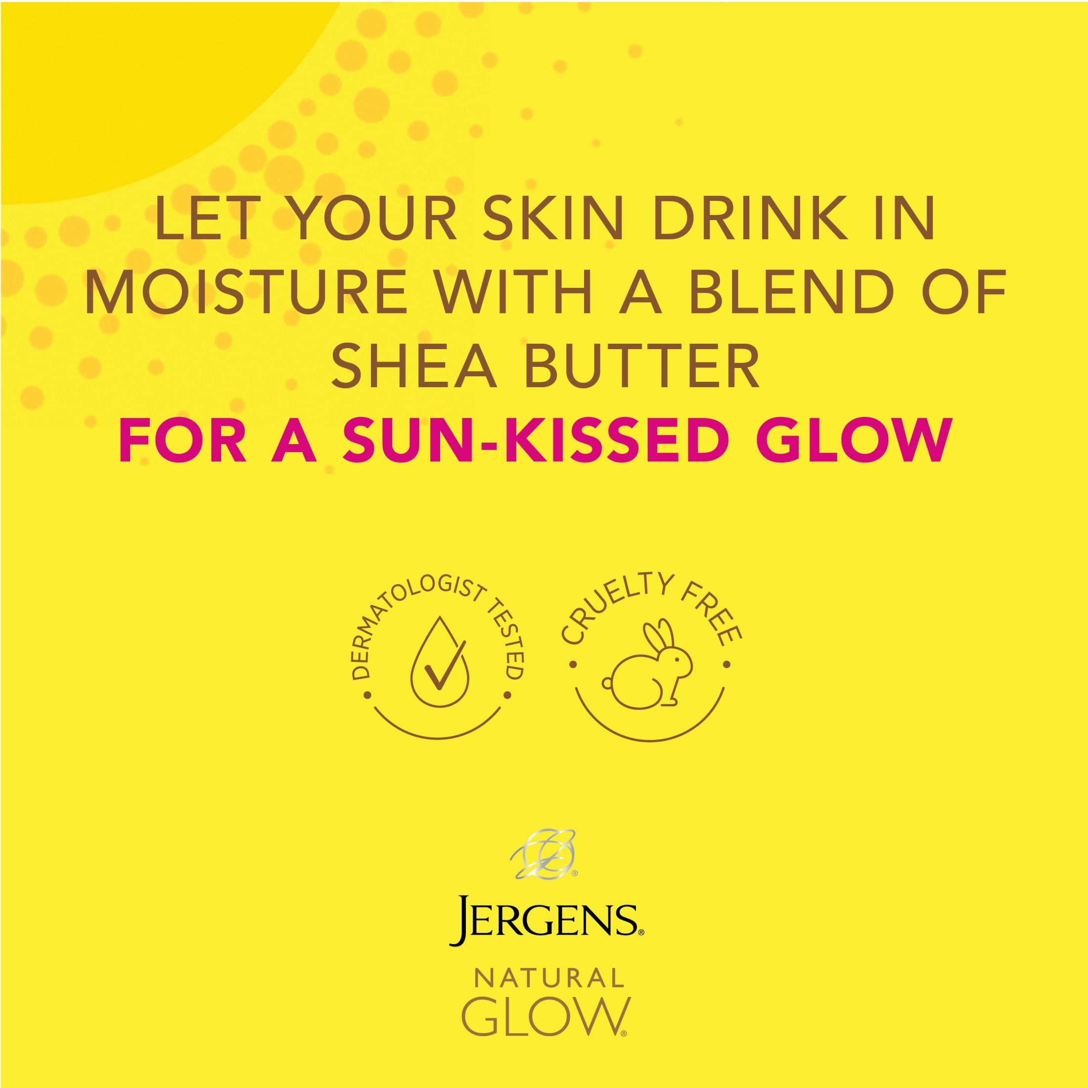 Jergens Natural Glow Wet Skin Moisturizer Self Tanner for Fair to Medium Skin (5 Pack, 7.5 fl oz) yfn7i