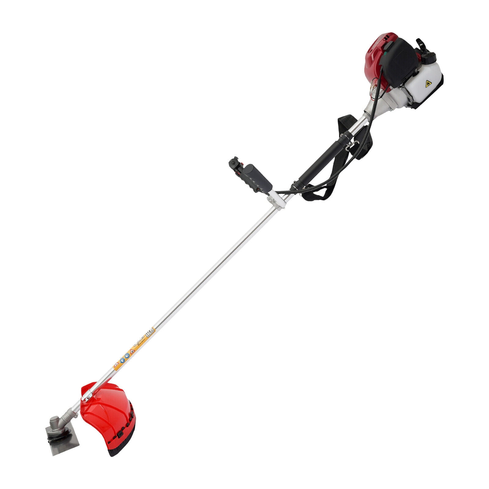 Generic 2-in-1 Gas Grass Trimmer and Edger, 35.8CC 4-Stroke Engine Powered Lawn Mower (Black, 5.24 ft) 6cltq