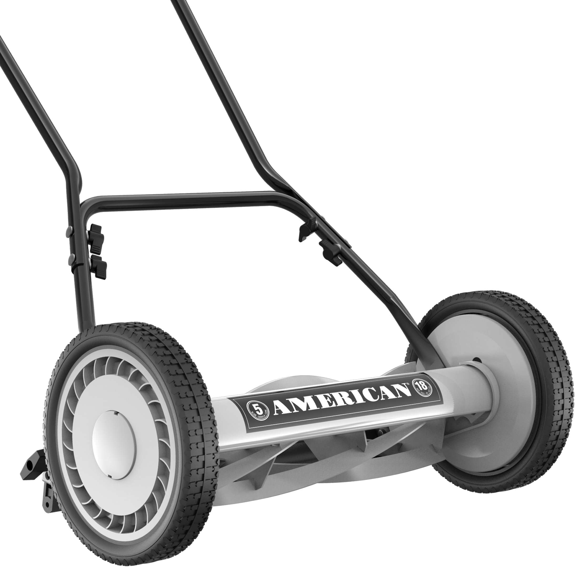 American Lawn Mower 1815-18 Push Reel Mower (Blue, 18 in) pmhhd