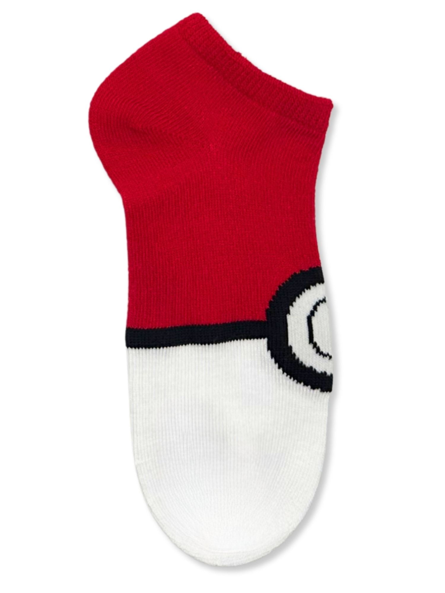 Pokémon Boys No-Show Socks, Comfortable Athletic Footwear, Multi-Character Design (5-Pack, S/M-M/L) yogxj