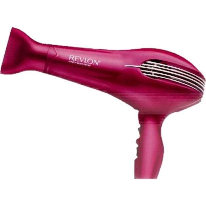 Revlon Quiet Pro Hair Dryer Professional Ionic Styling Tool (Black, 1875 Watts) 13ss0