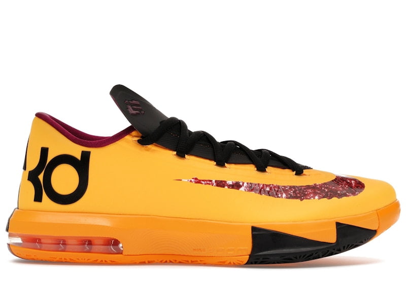 Nike KD 6 Peanut Butter & Jelly Basketball Shoes (Laser Orange, 10) k6a5j