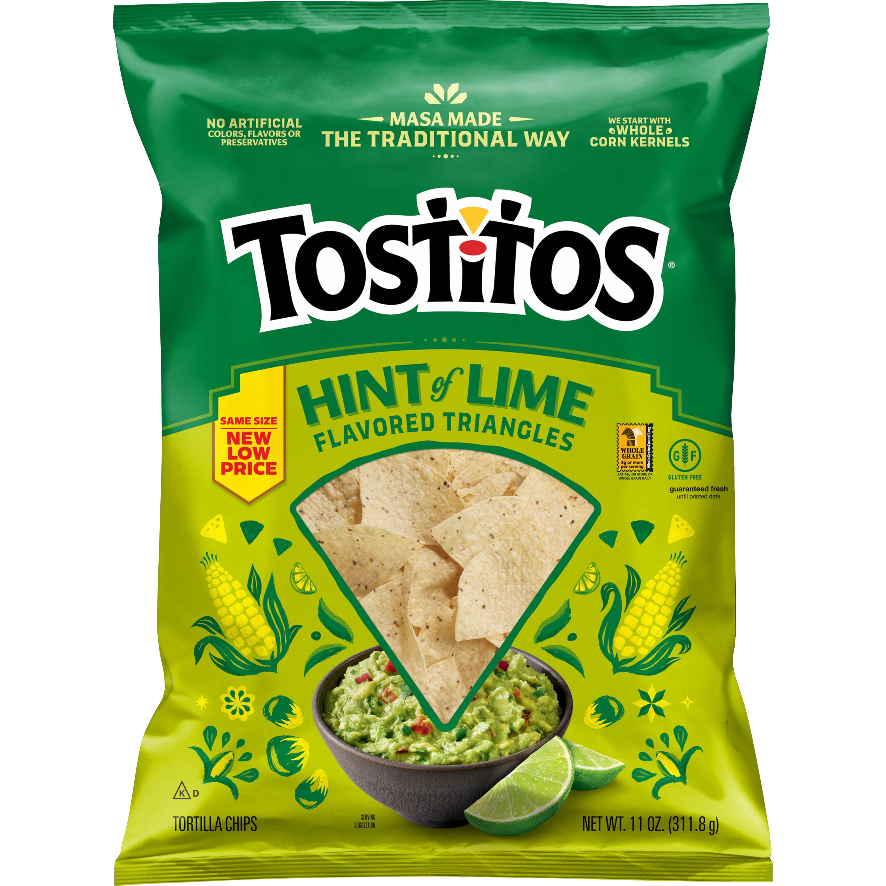 Tostitos Tortilla Chips Hint of Lime (11 oz) 3427d